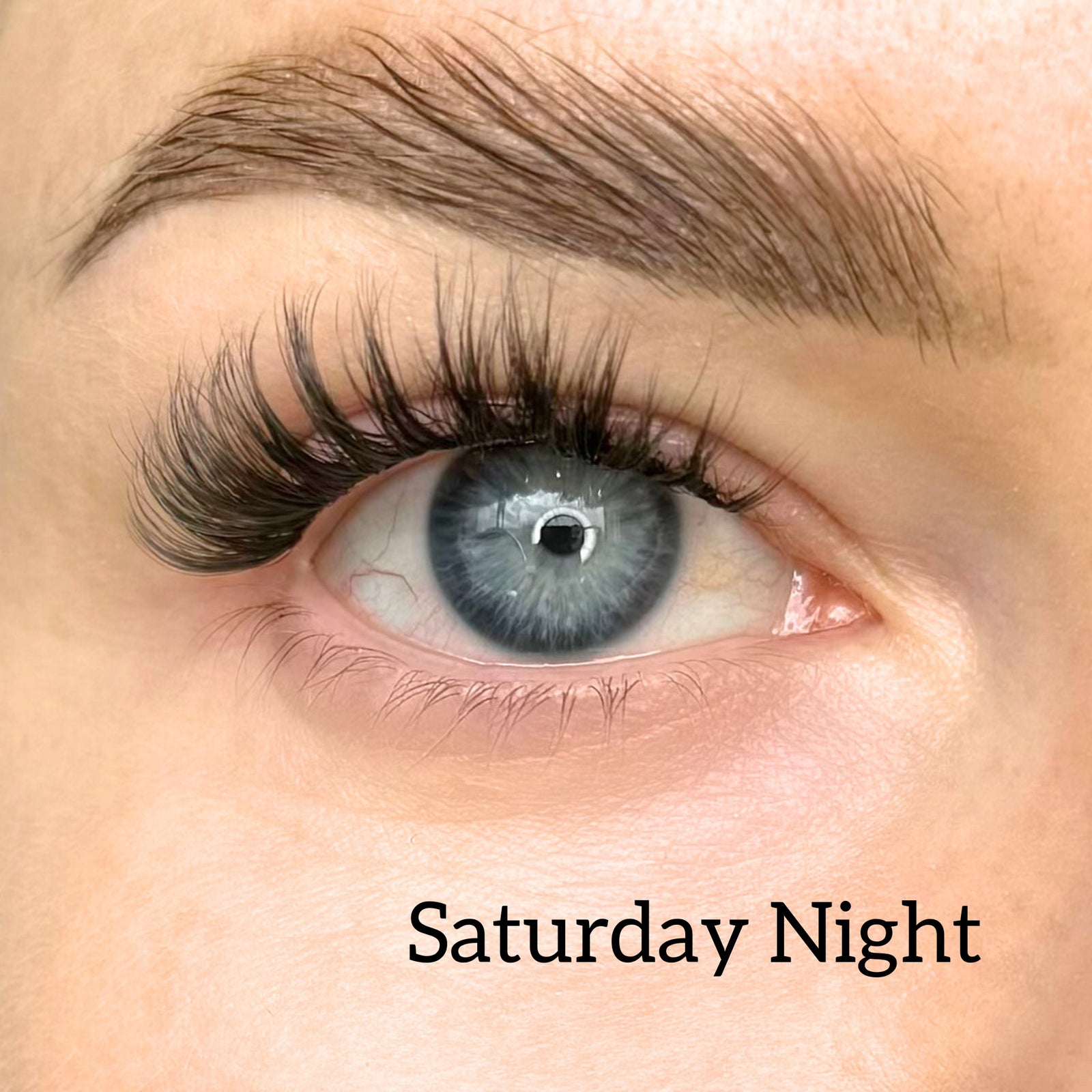 Starter kit with three packs of pre-cut lashes