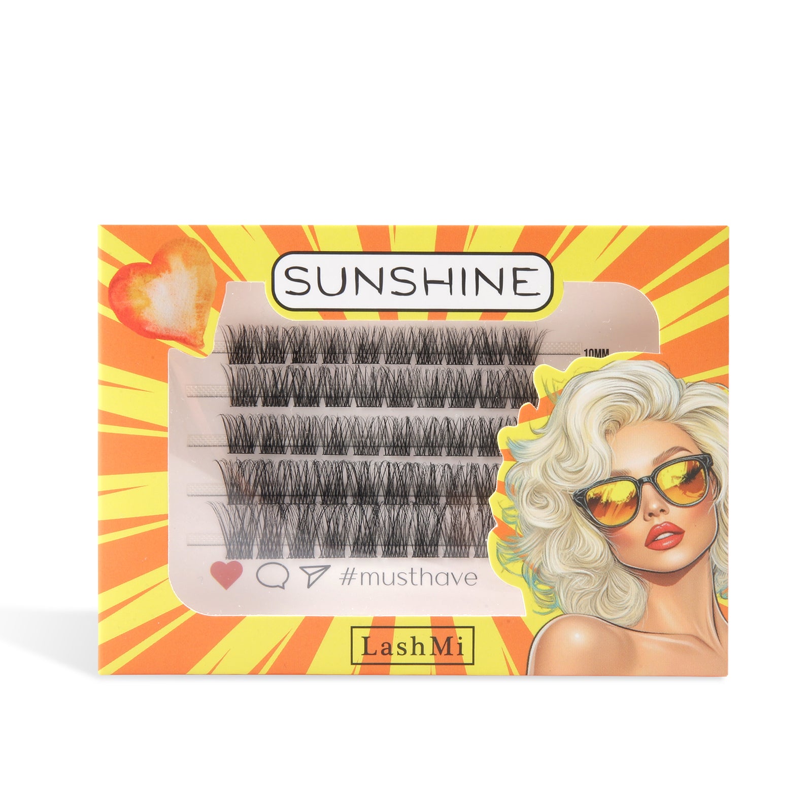 Sunshine 50 Cluster Lashes