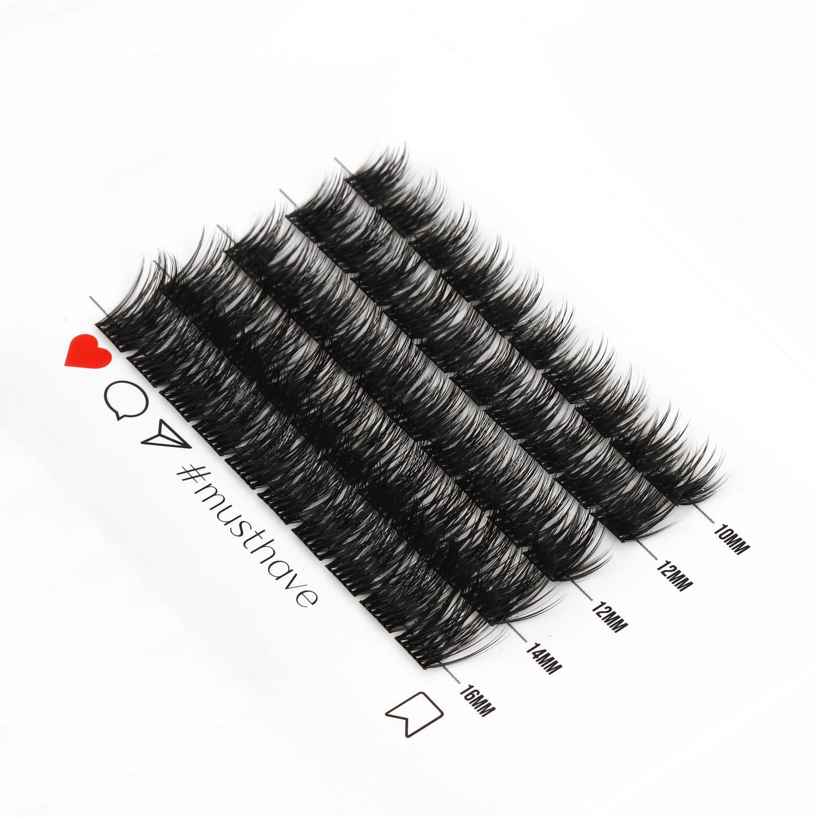Dreamgirl 50 Cluster Lashes