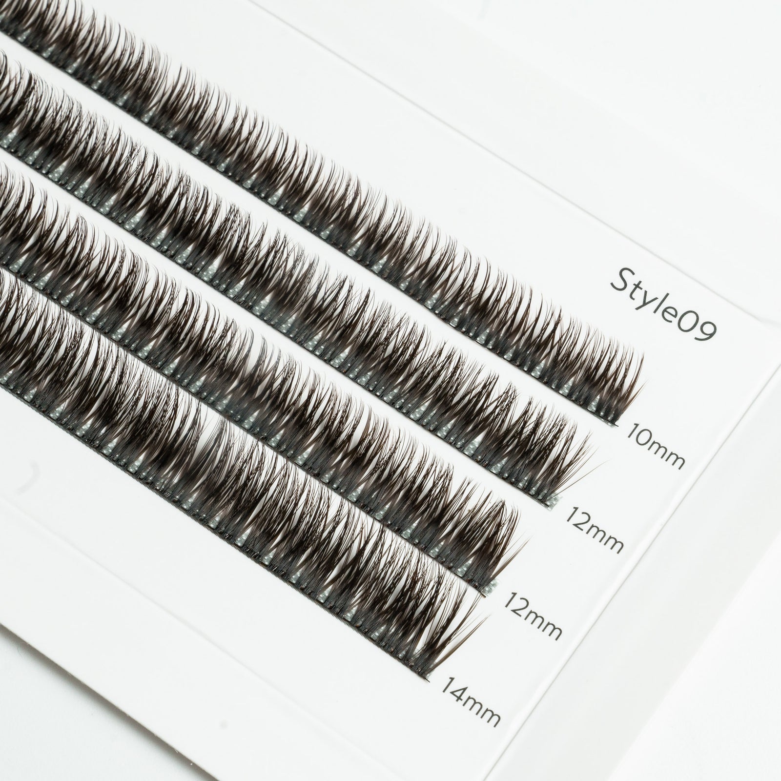Lash Ribbons 4-pack Style 09 Dark Brown