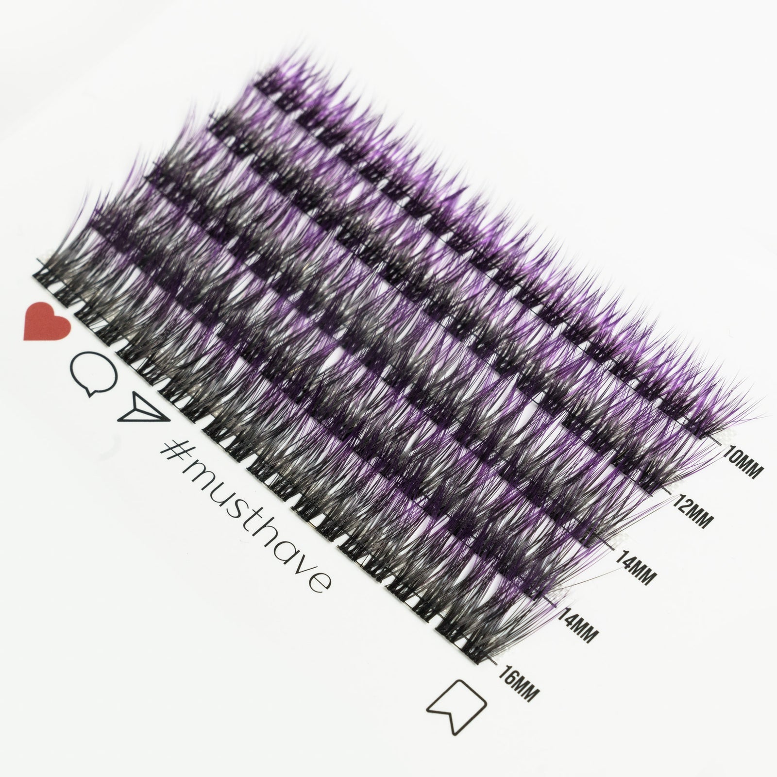 Mystic Orchid 50 Cluster Lashes