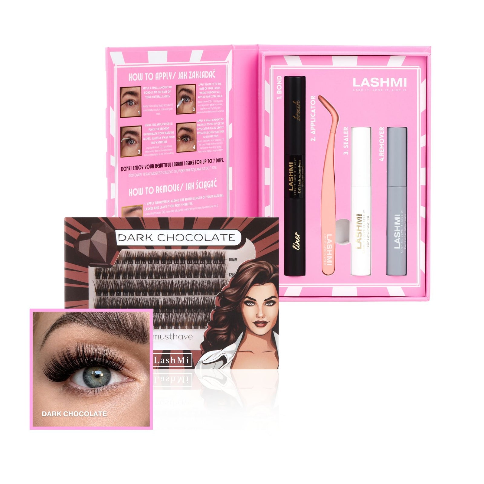 Starter Kit with Cluster Lashes