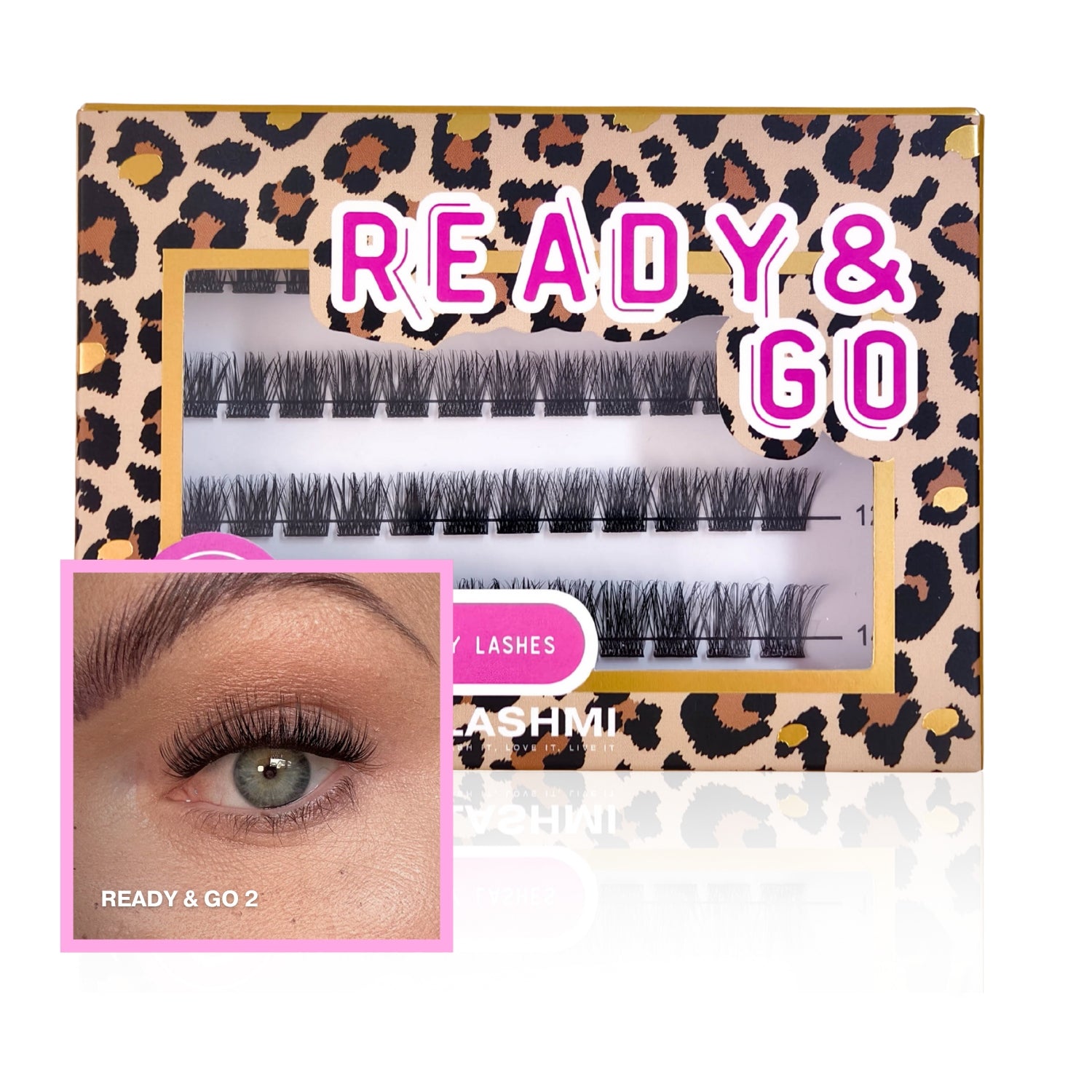 Ready & Go Pre-Glued Lashes Set
