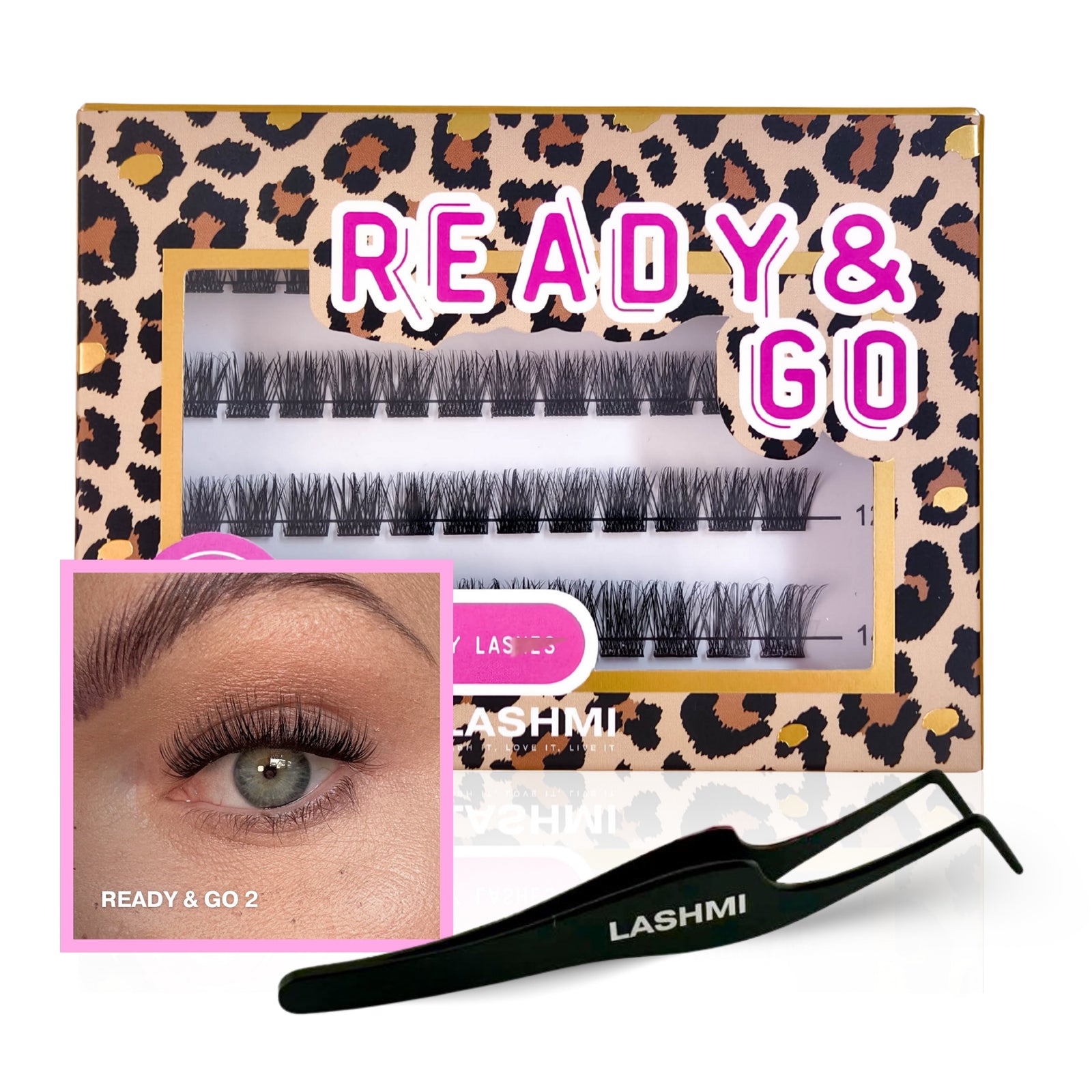 Ready & Go Pre-Glued Lashes Set