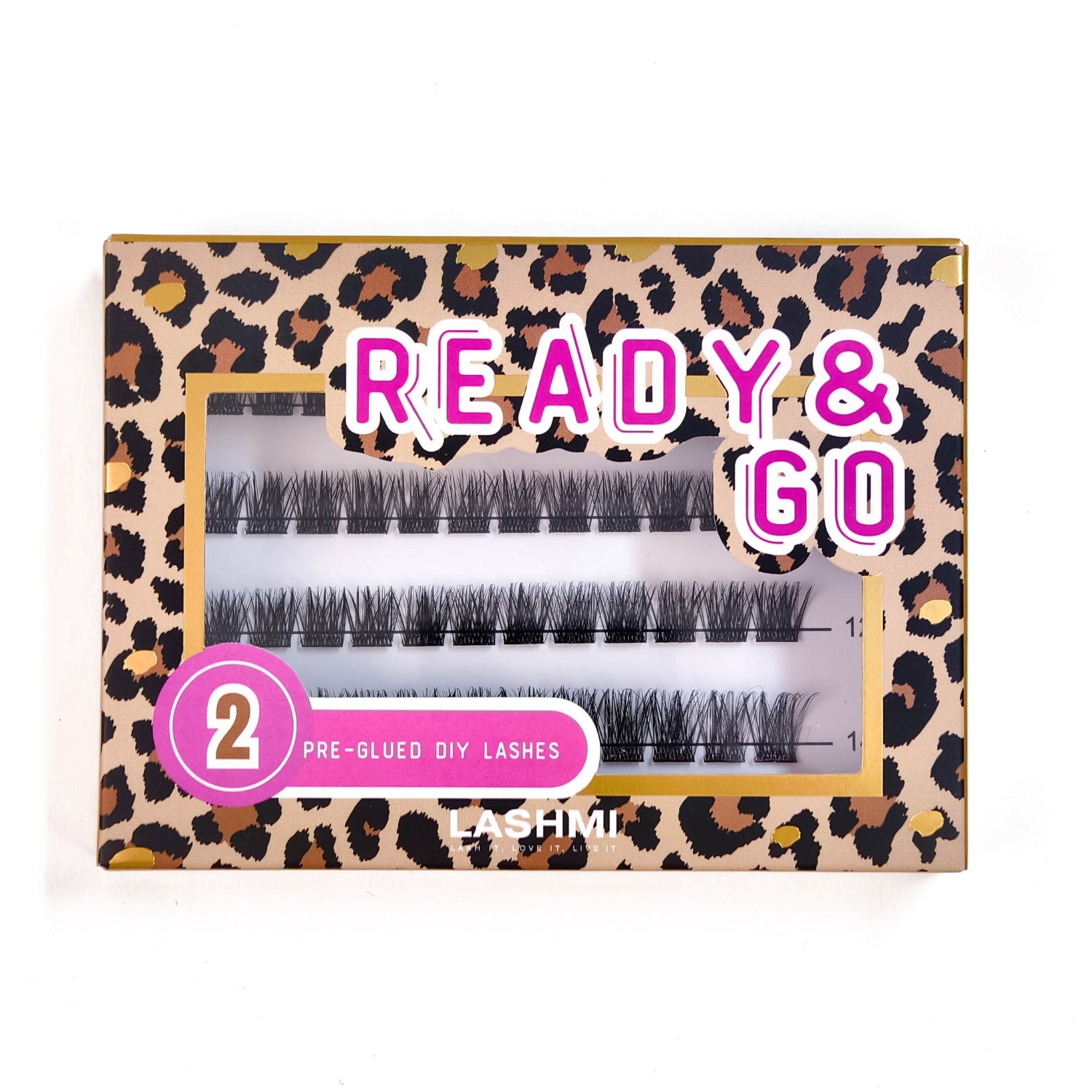 Ready & Go Pre-Glued Lashes, Model 2 (Panther)