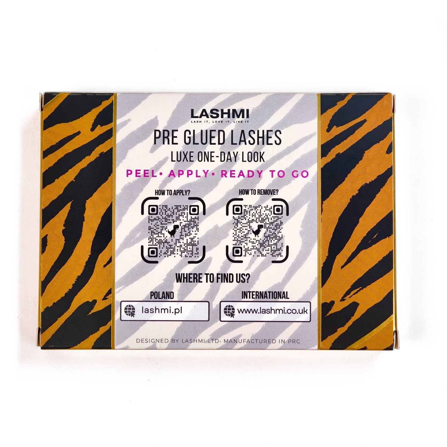 Ready & Go Pre-Glued Lashes, Model 3 (Tiger)