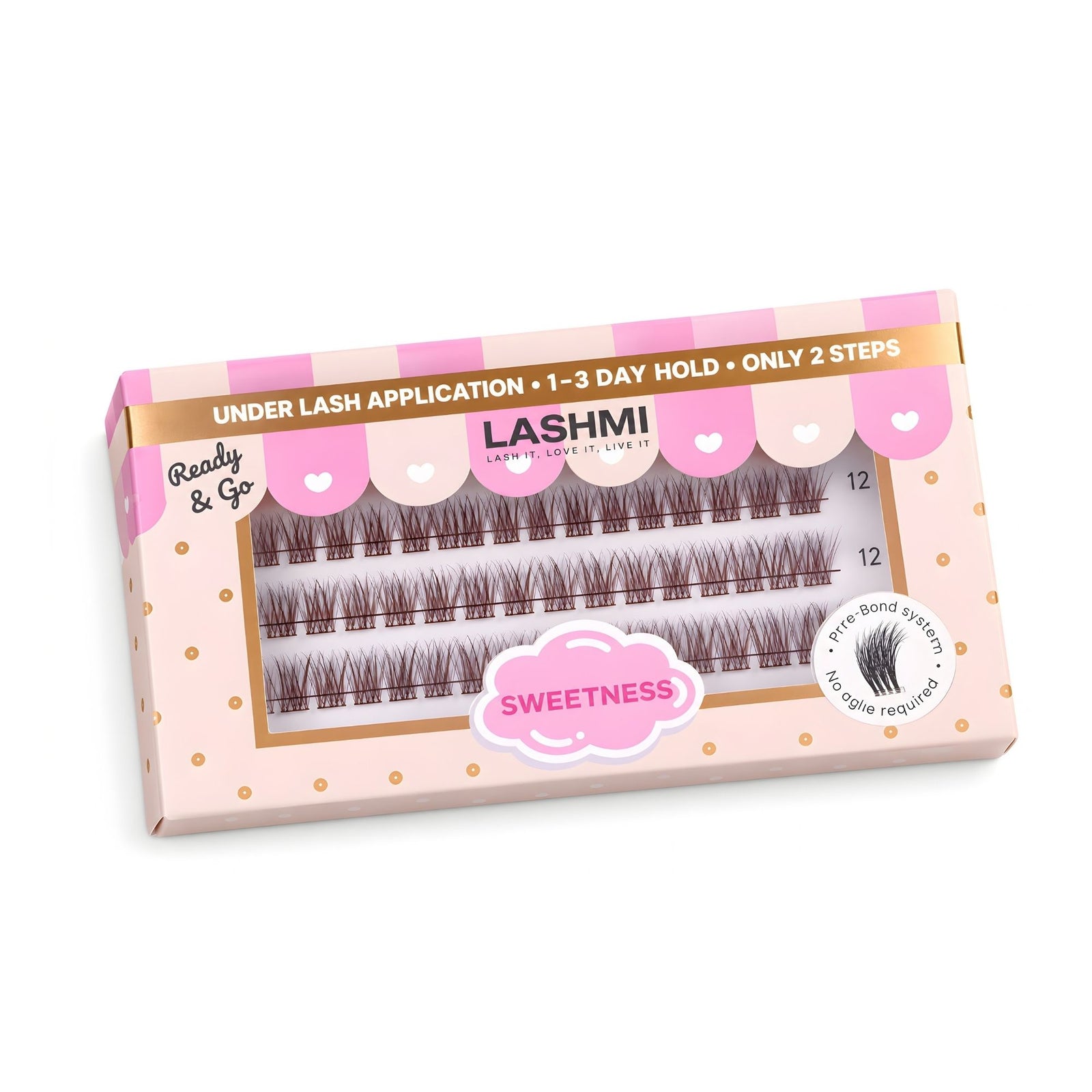 Ready & Go Sweetness – Pre-Glued DIY Lash Clusters