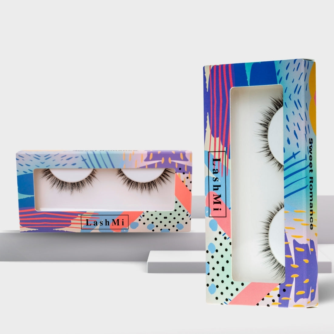 Starter kit with three packs of pre-cut lashes