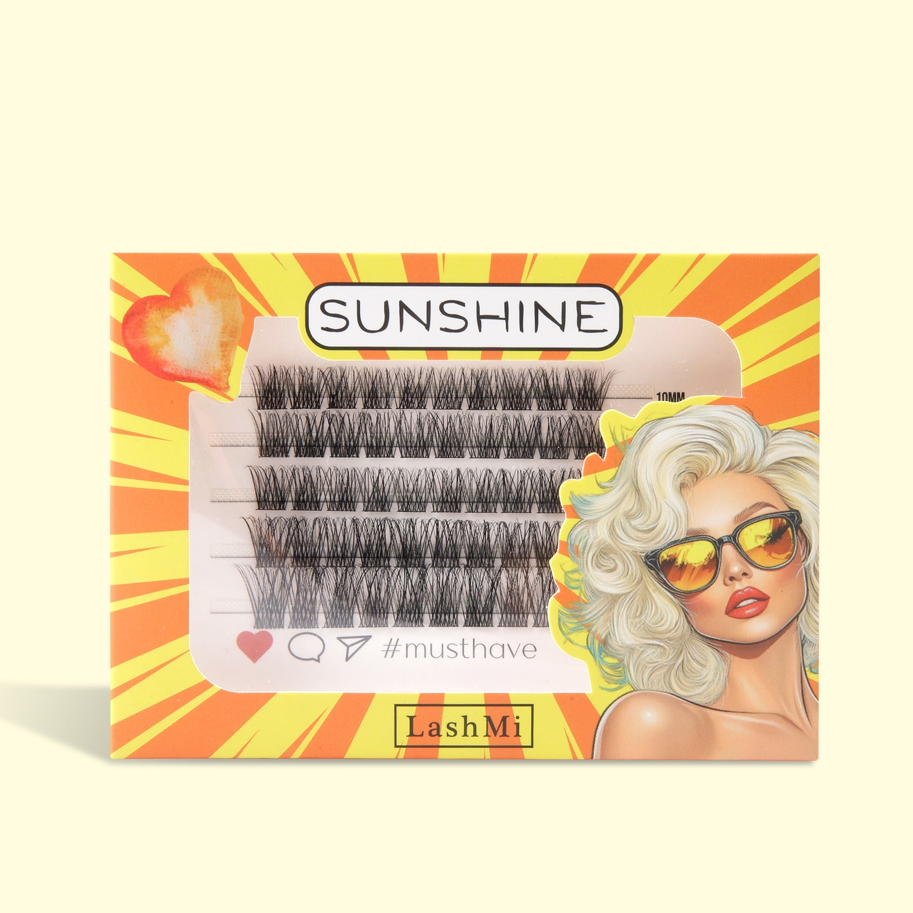 Sunshine Cluster Lashes