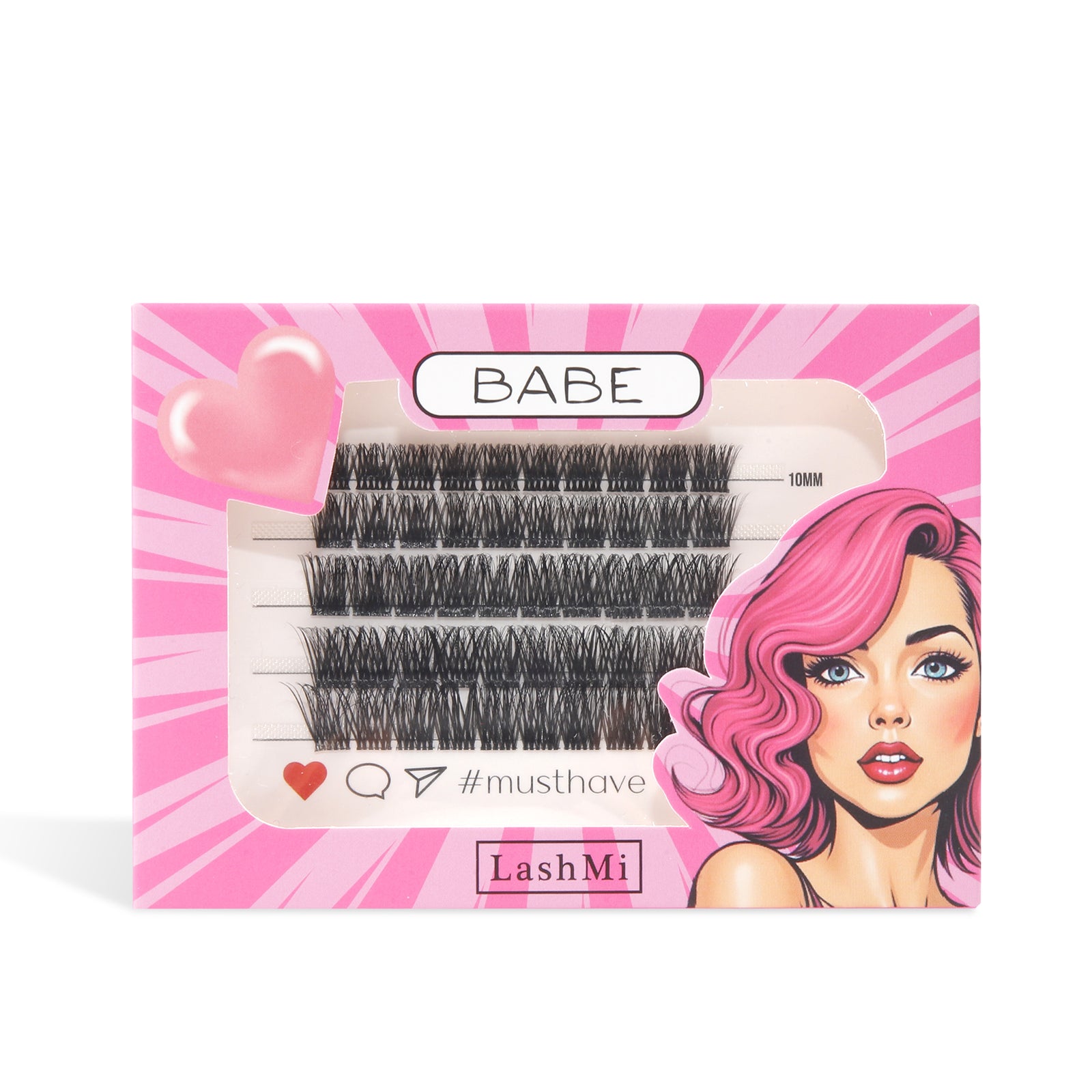 Babe 50 Cluster Lashes
