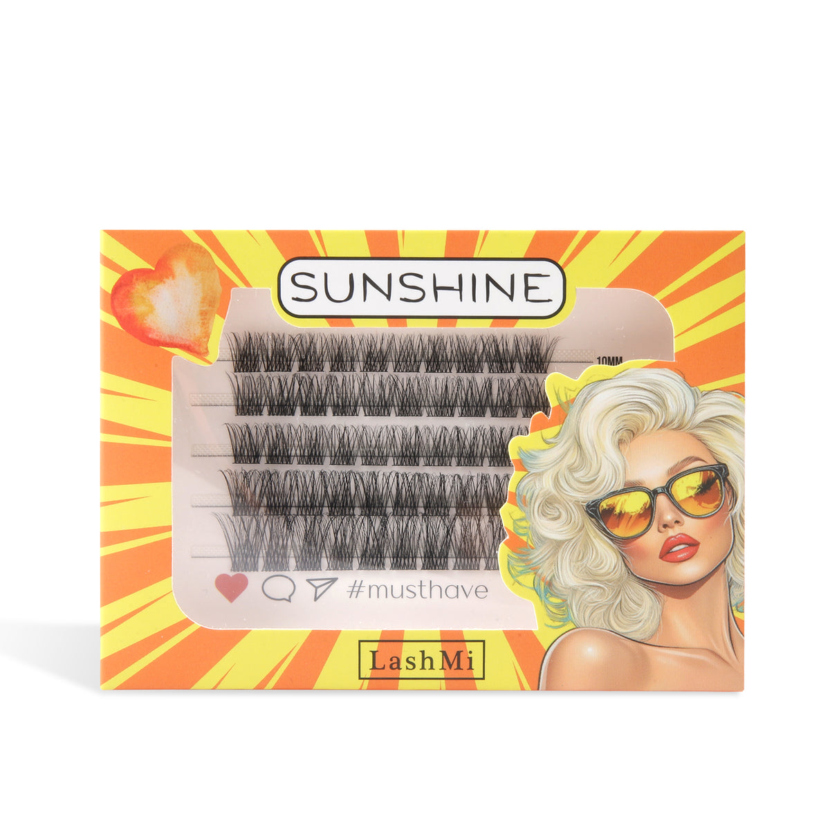 Sunshine 50 Cluster Lashes