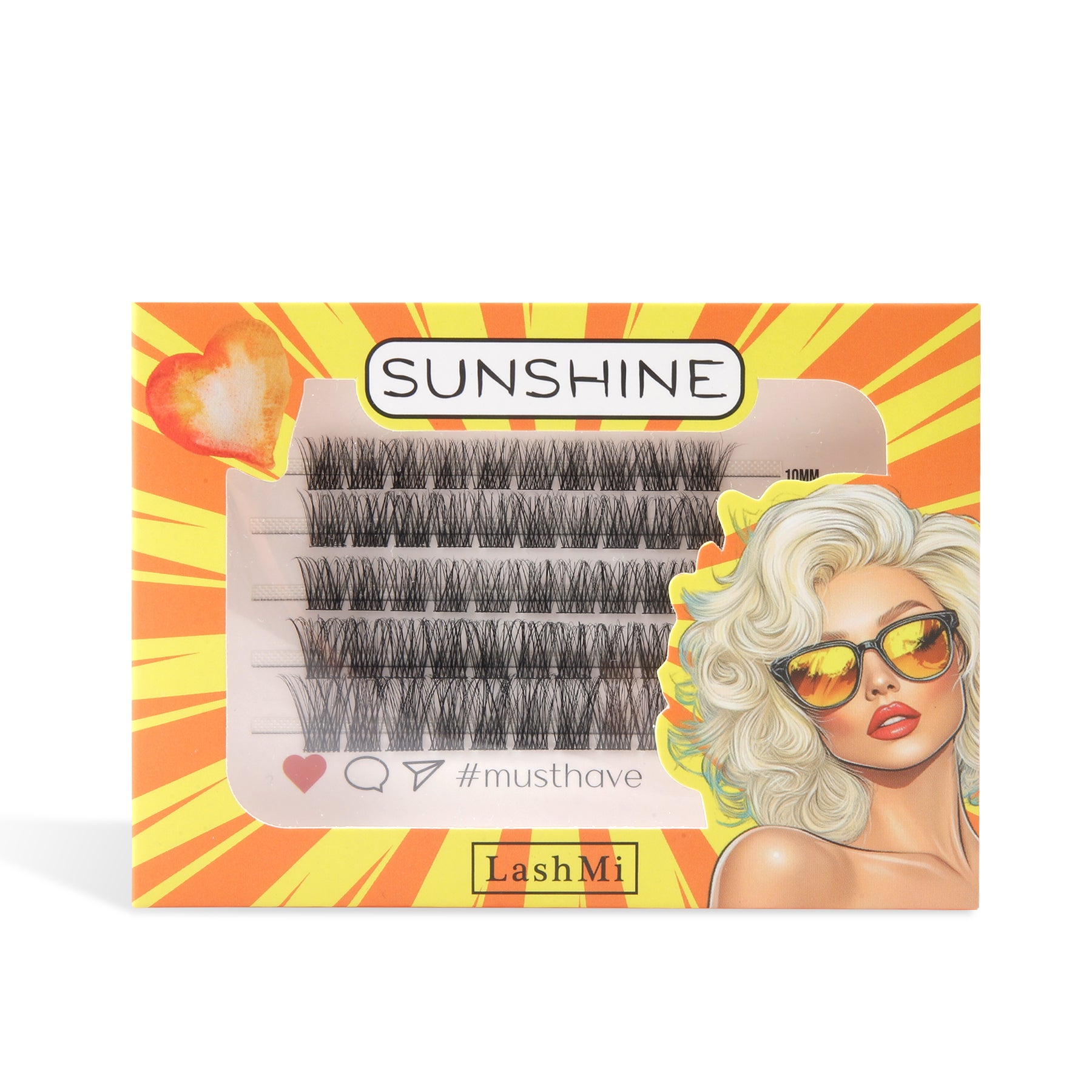 Sunshine Cluster Lashes