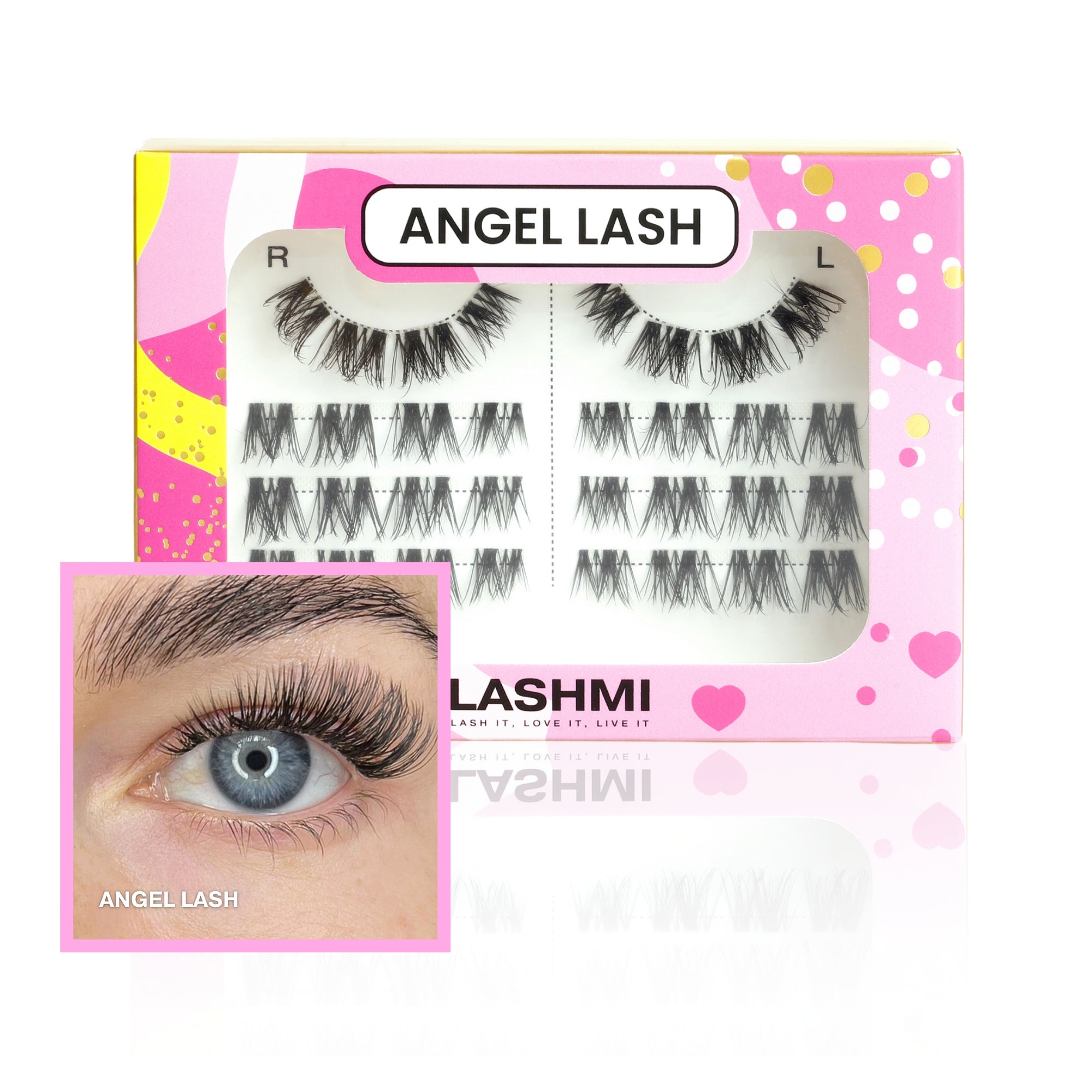 Starter Kit with 4-pack Pre-cut Lashes