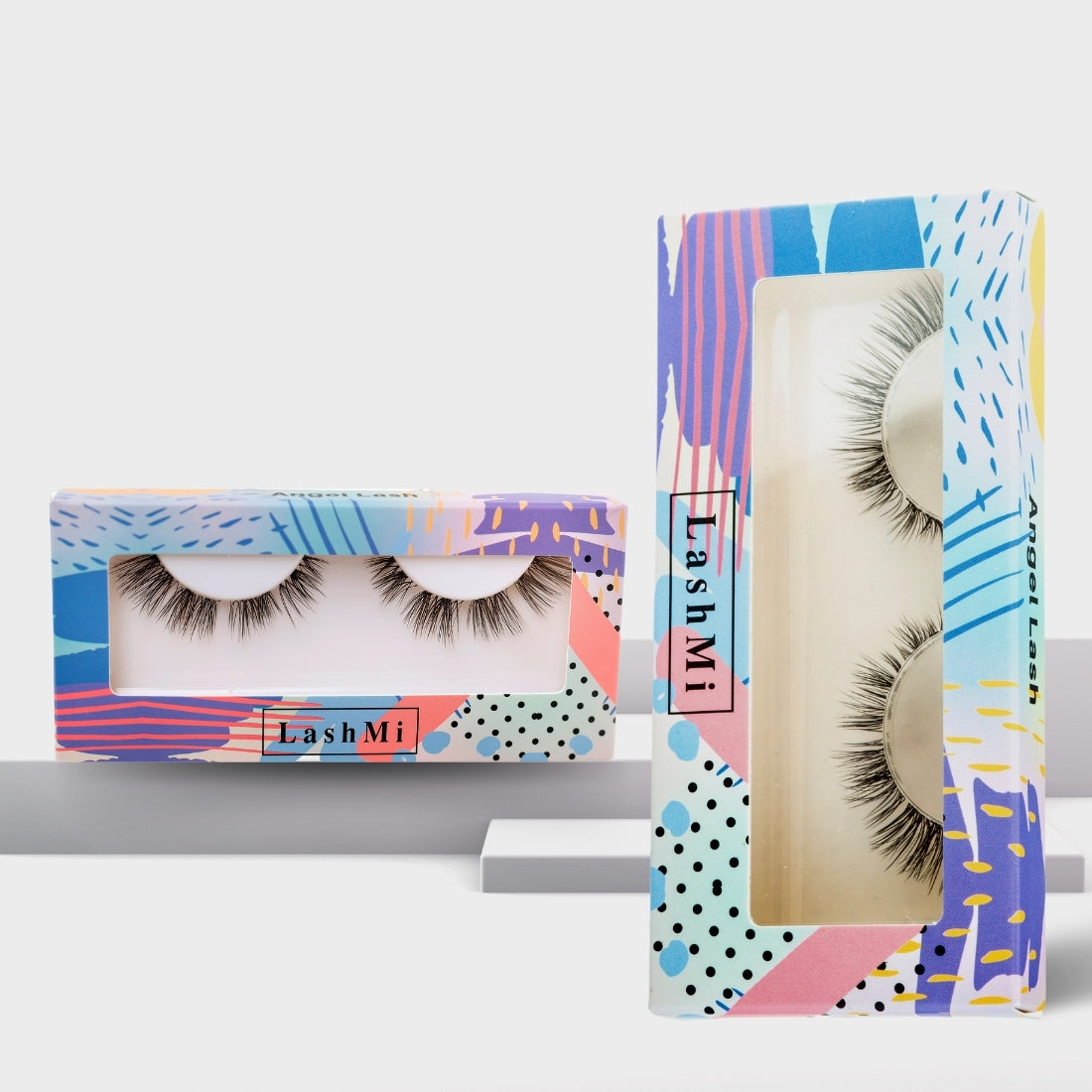 Starter kit with three packs of pre-cut lashes