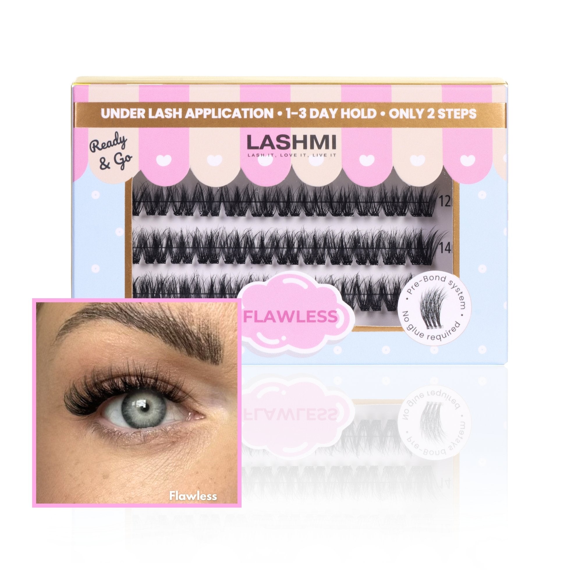 Ready & Go Flawless – Pre-Glued DIY Lash Clusters