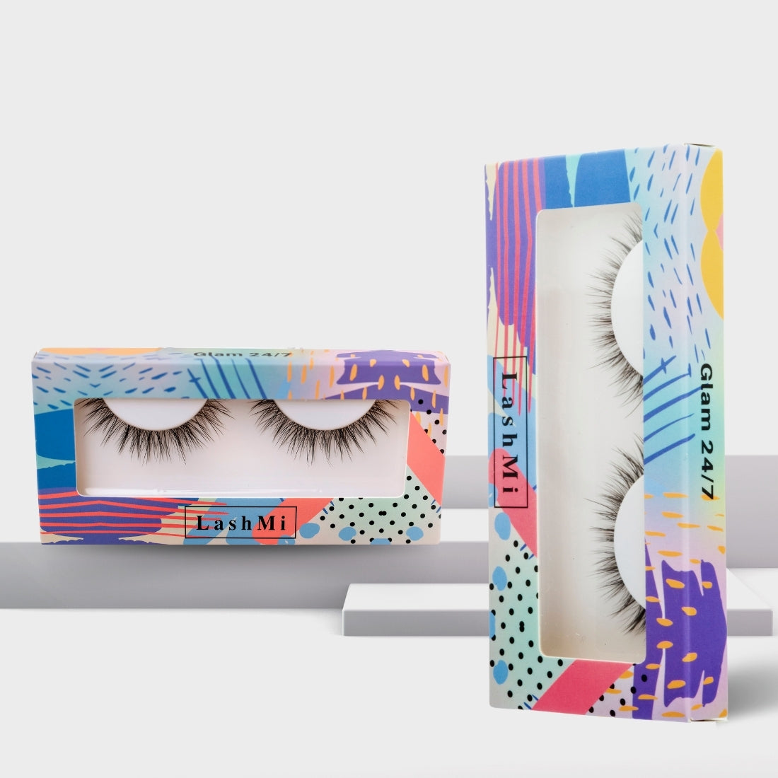 Starter kit with three packs of pre-cut lashes