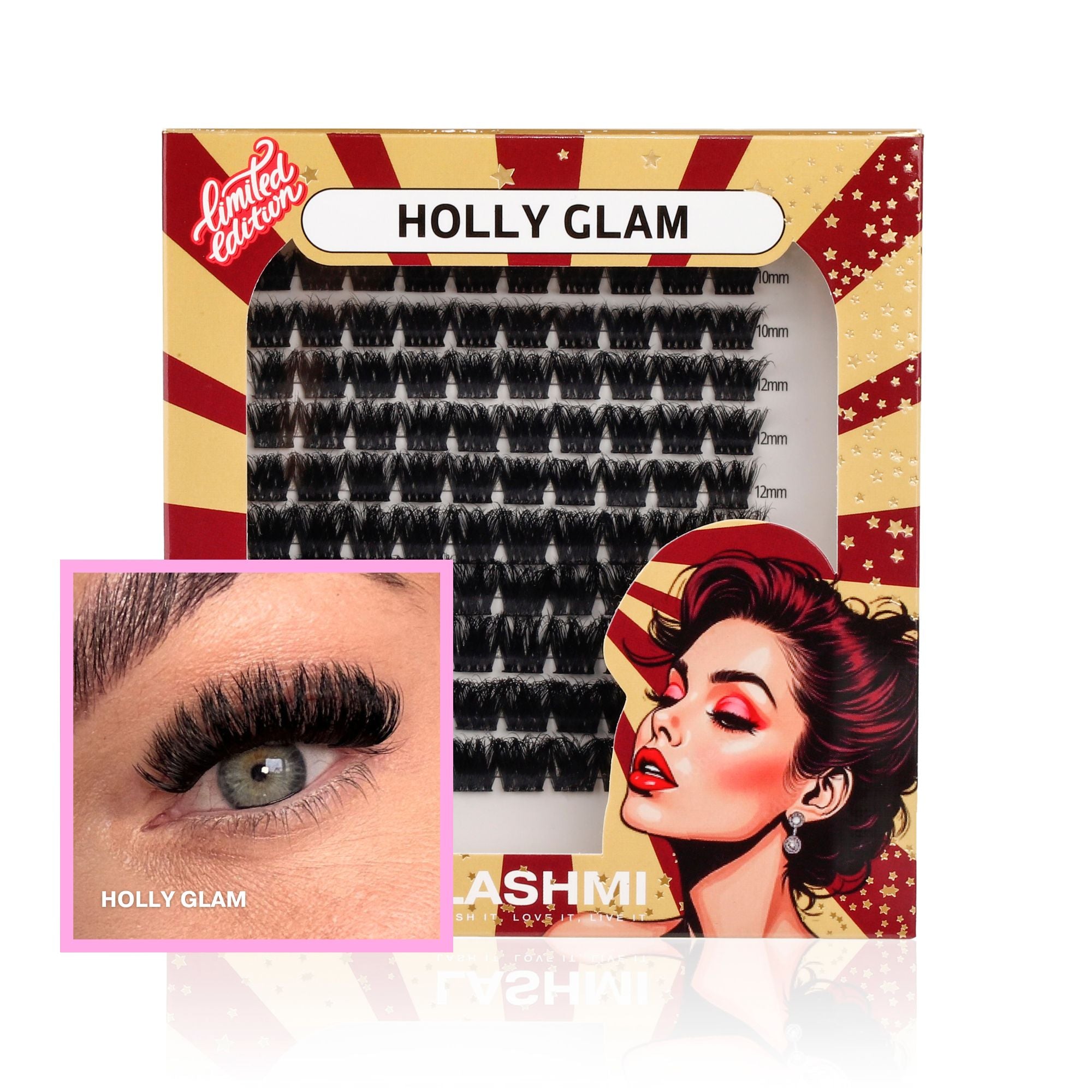Holly Glam 100 Cluster Lashes