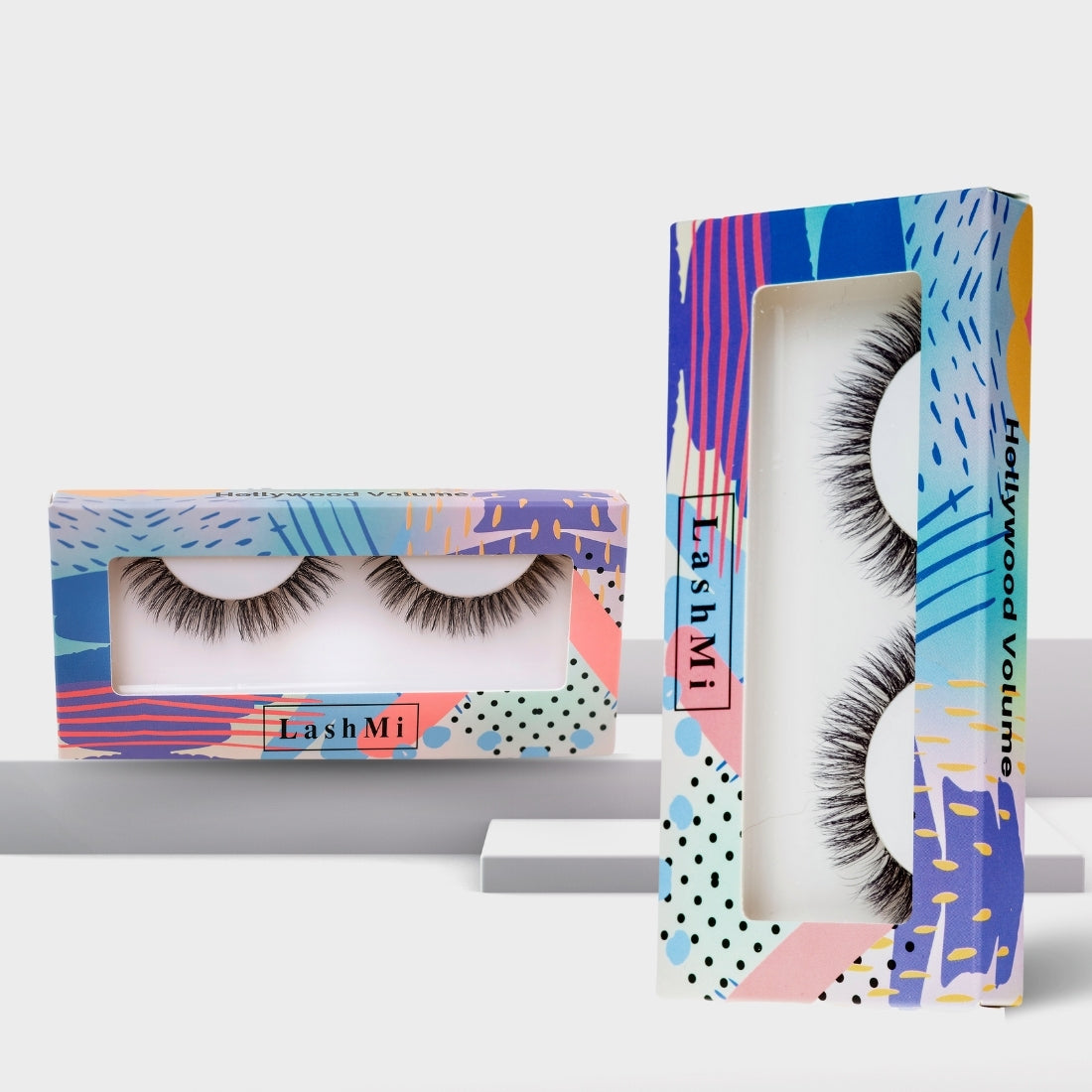 Starter kit with three packs of pre-cut lashes