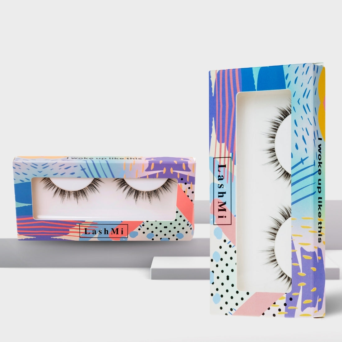 Starter kit with three packs of pre-cut lashes