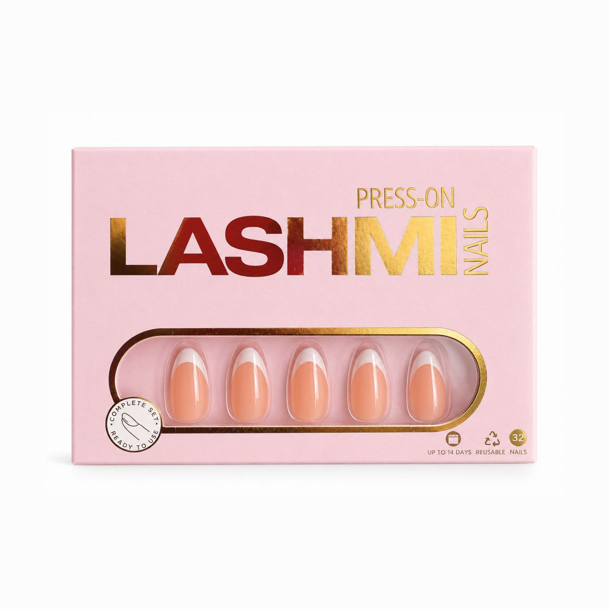 Kiss in Paris - Press On Nails