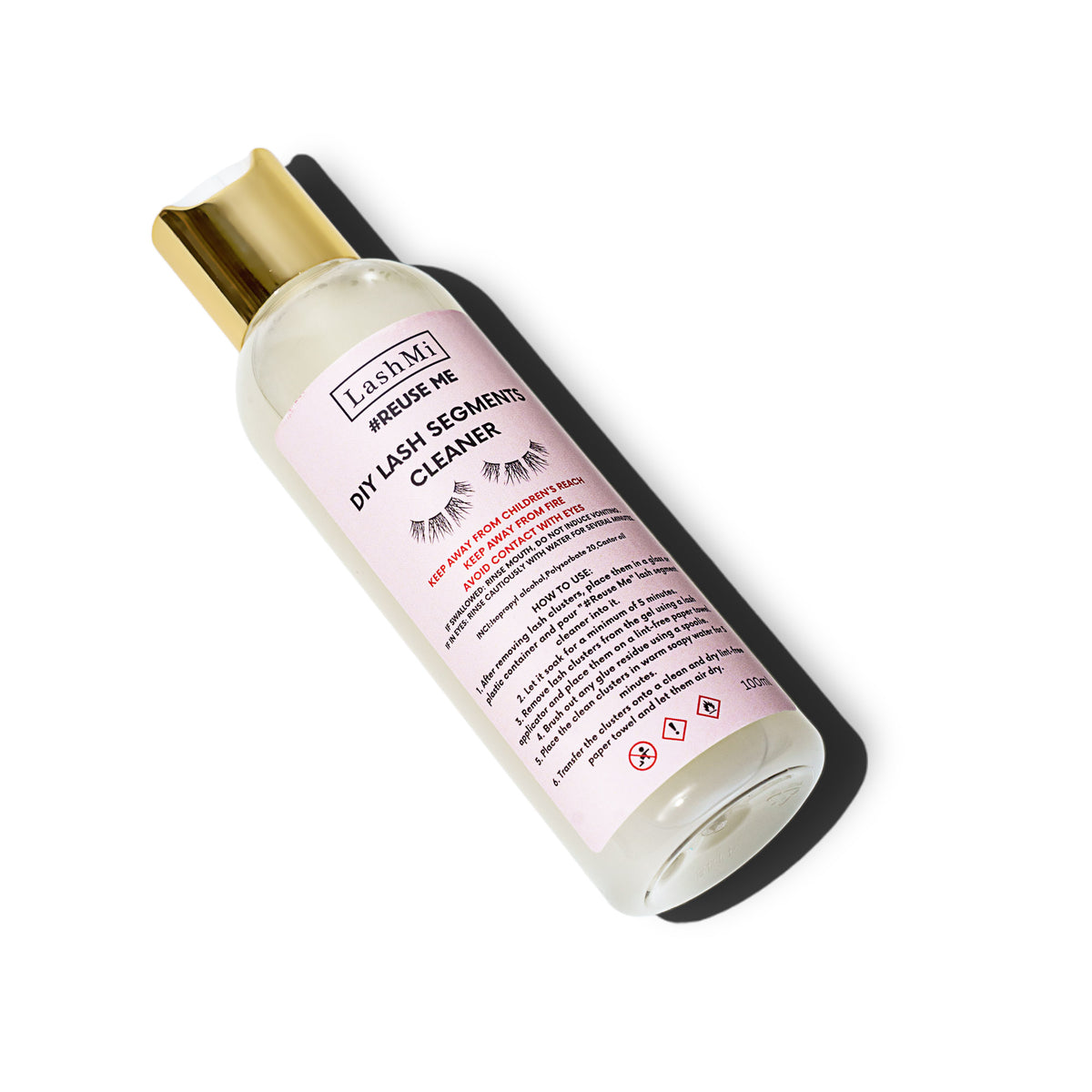 “Reuse Me” DIY Lash Cleaner