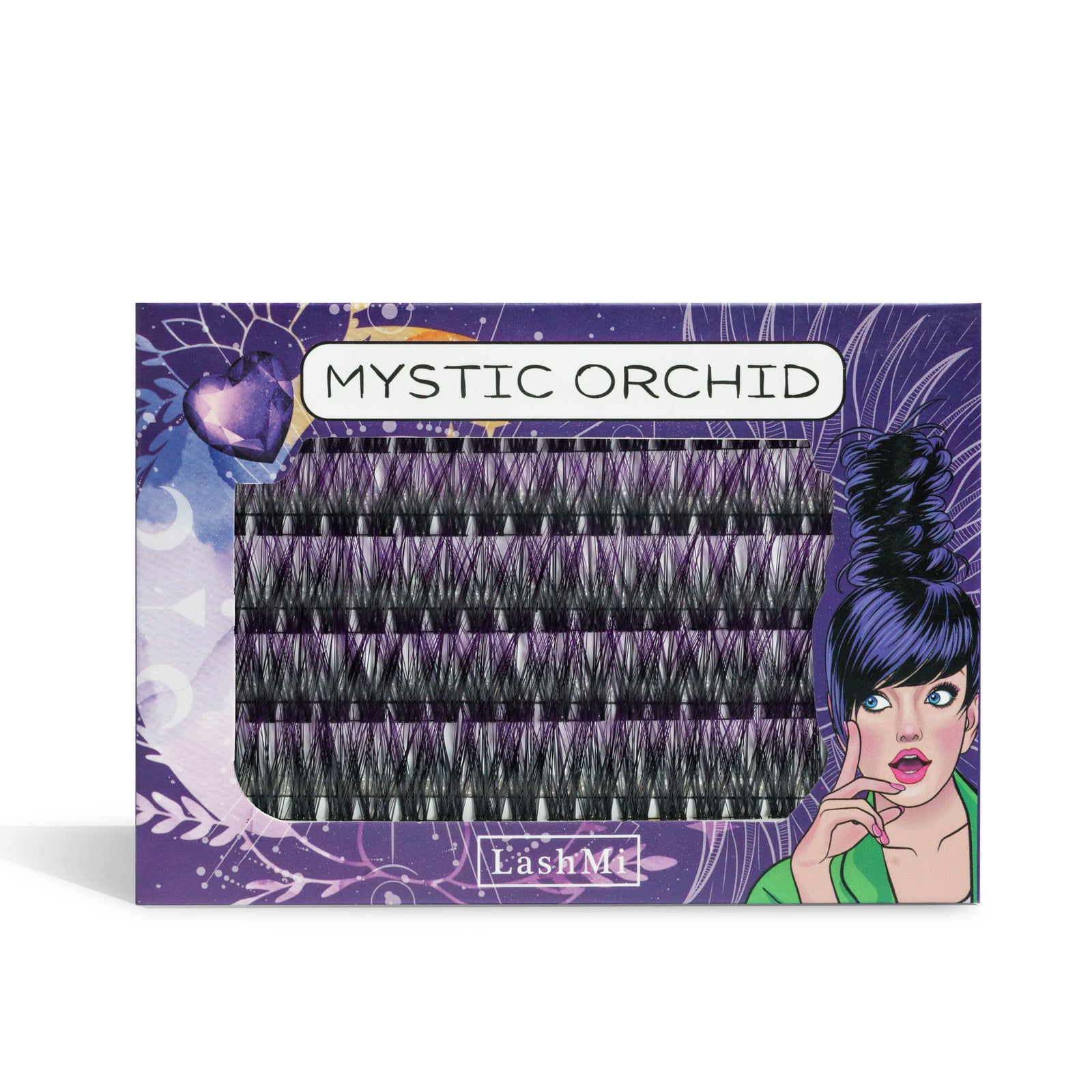 Mystic Orchid 50 Cluster Lashes