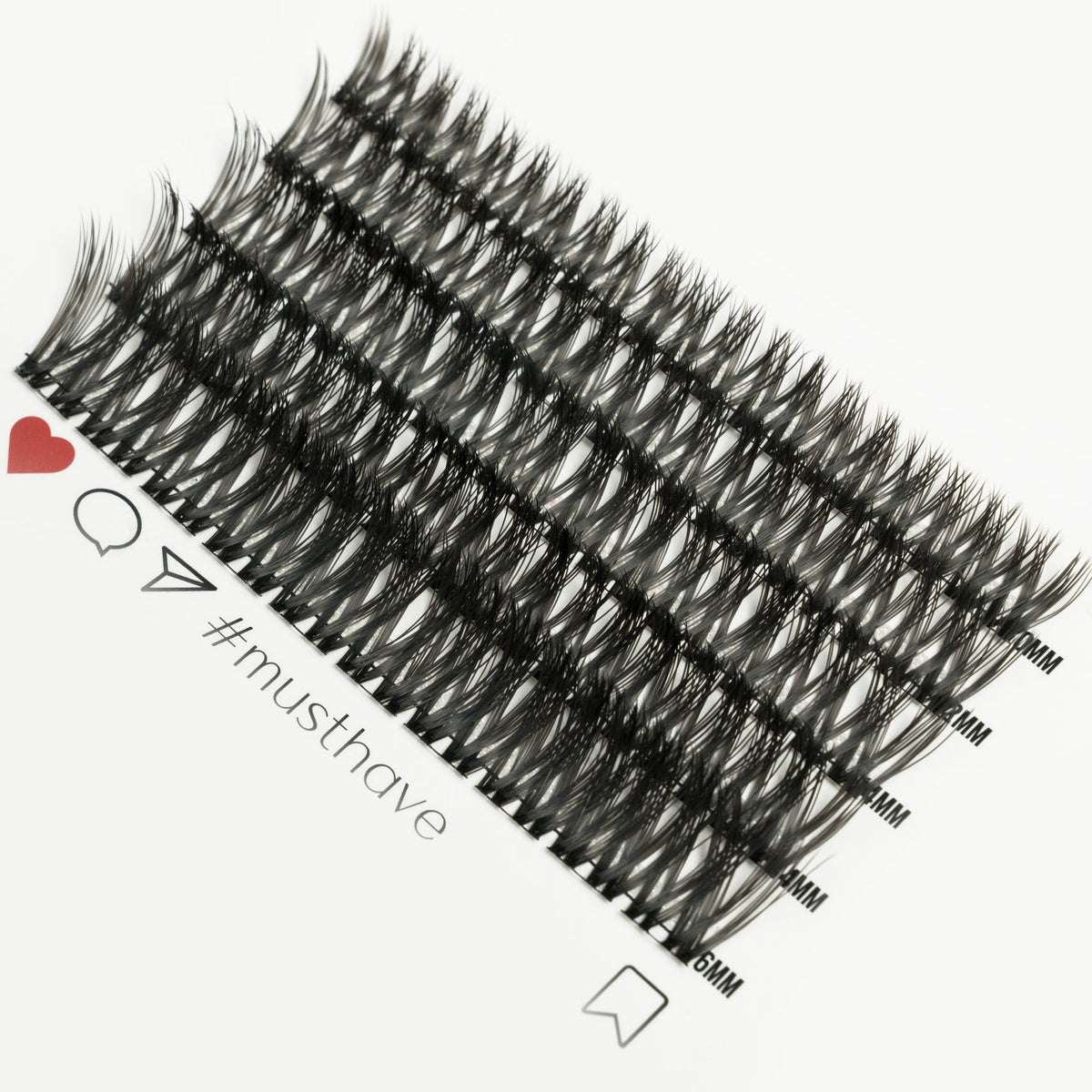 Gorgeous 50 Cluster Lashes