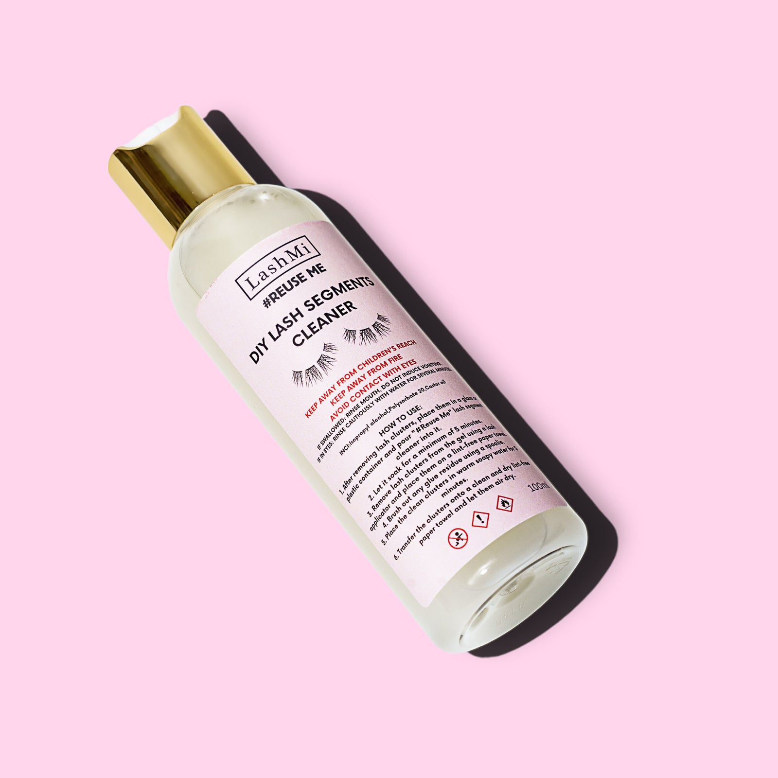 “Reuse Me” DIY Lash Cleaner