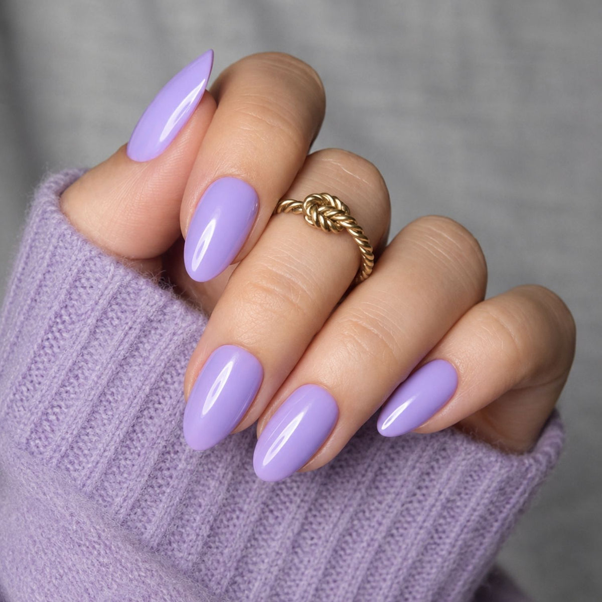 Lilac Cloud - Press On Nails