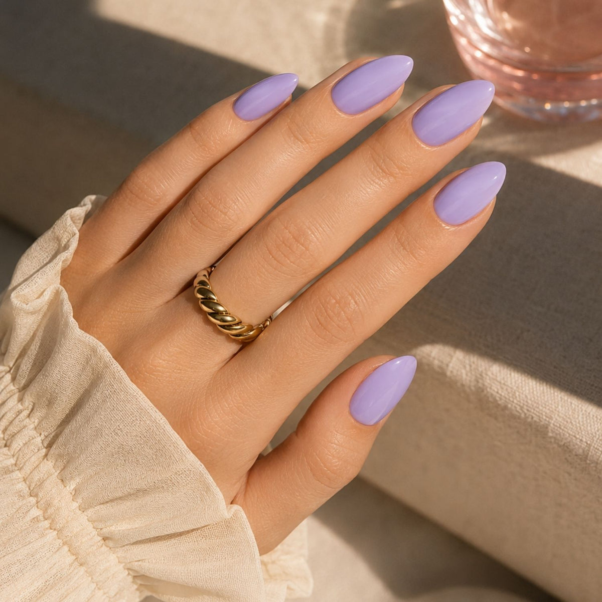Lilac Cloud - Press On Nails