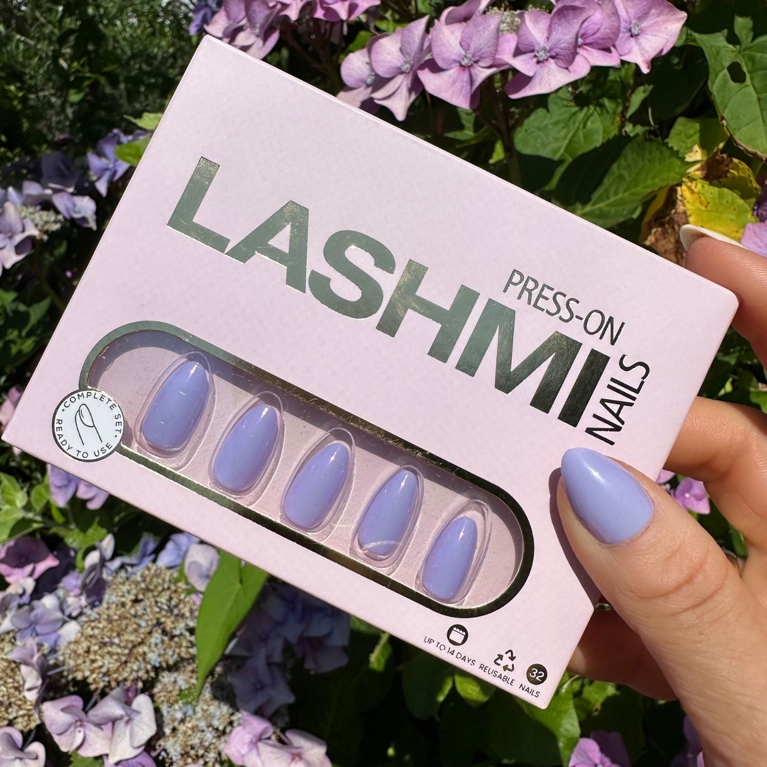Lilac Cloud - Press On Nails