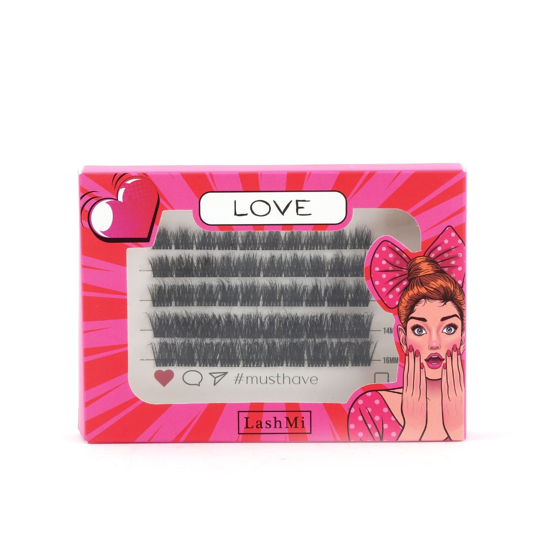 Love Cluster Lashes Set