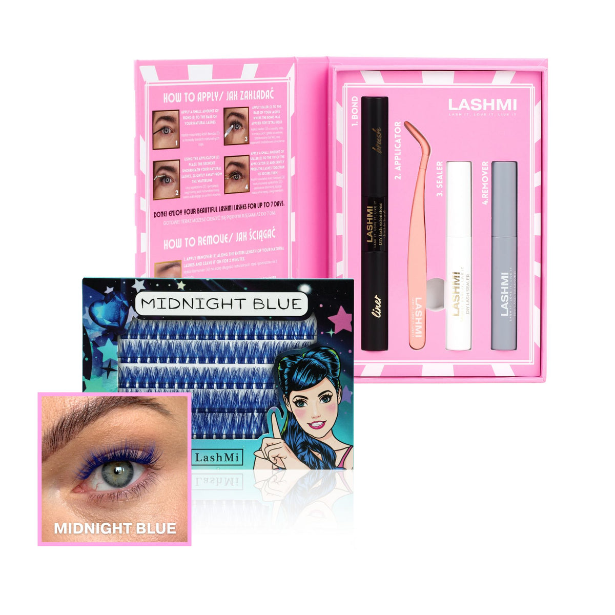Starter Kit with Cluster Lashes