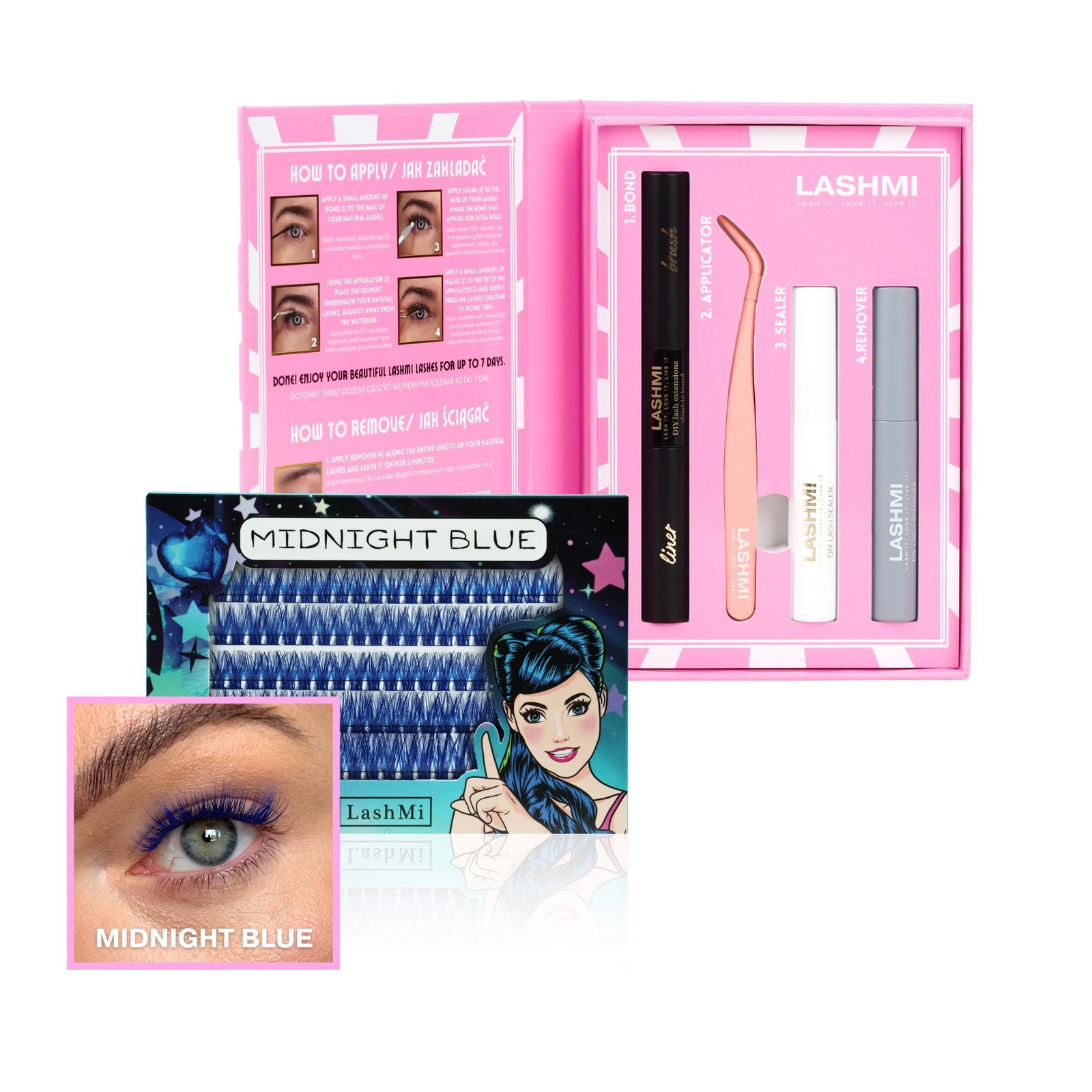 Starter Kit with Cluster Lashes