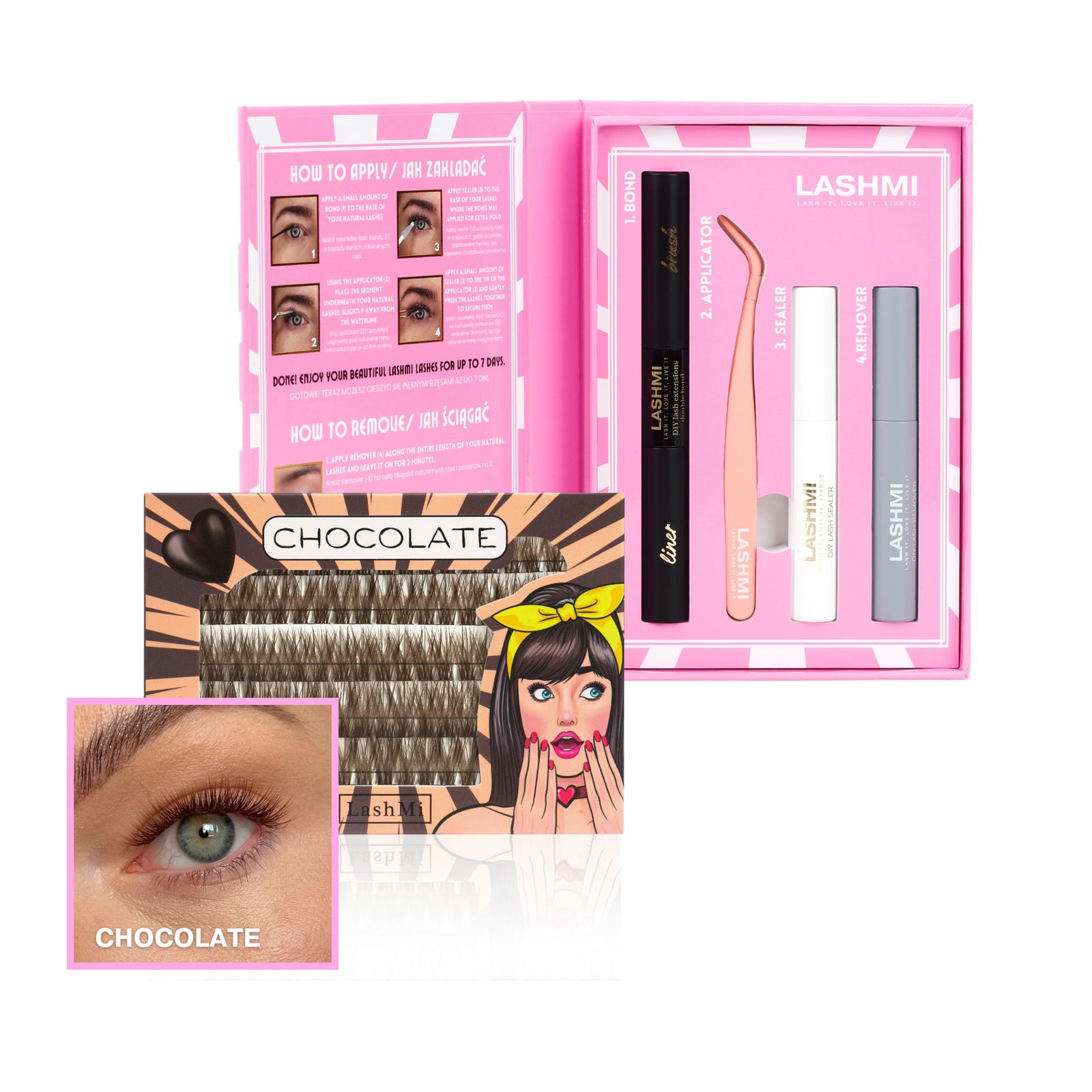 Starter Kit with Cluster Lashes