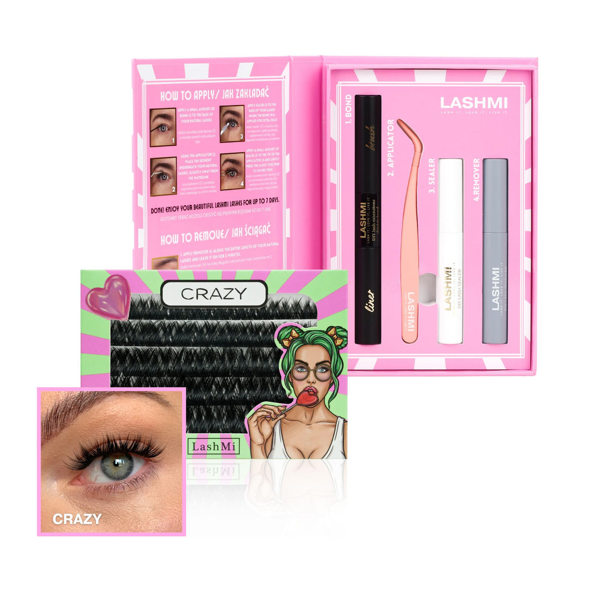Starter Kit with Cluster Lashes