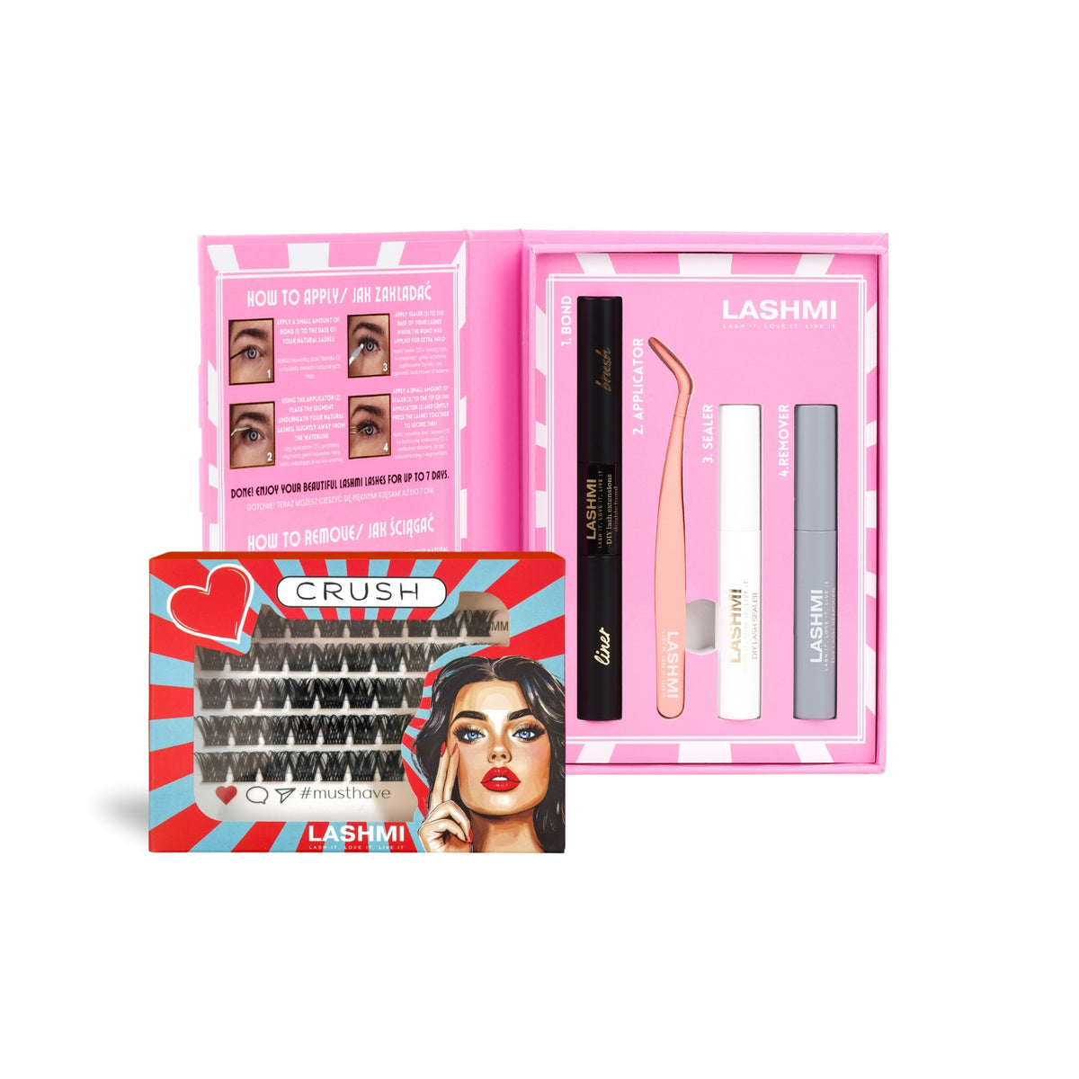 Starter Kit with Cluster Lashes