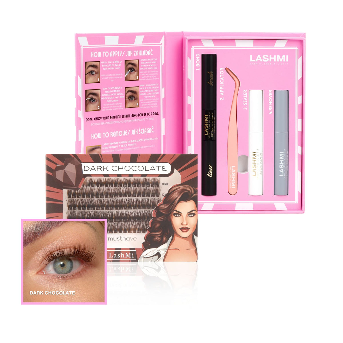 Starter Kit with Cluster Lashes