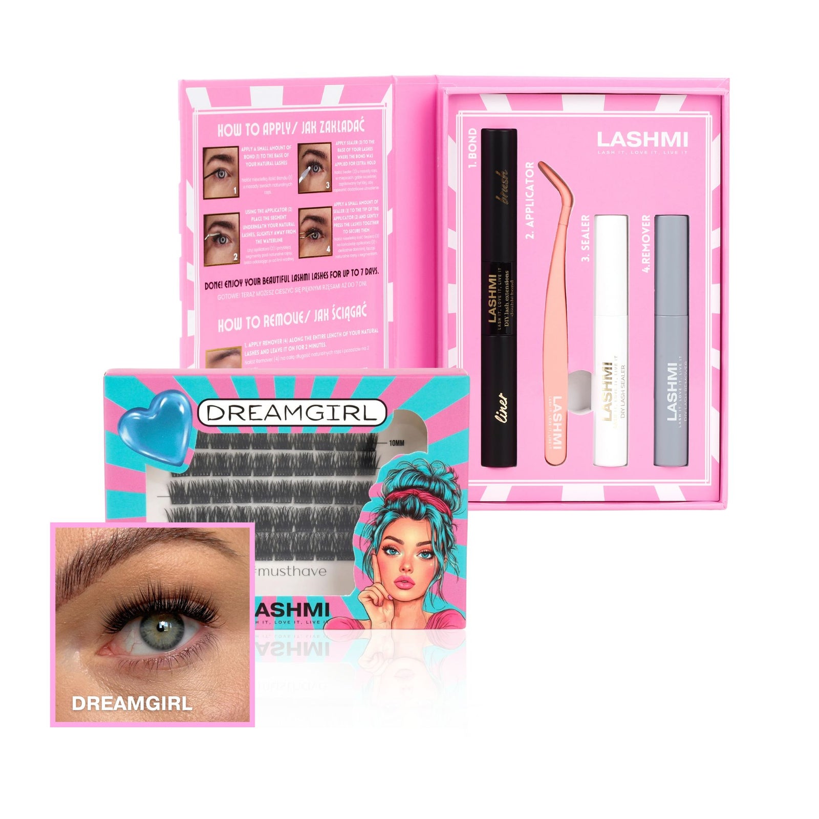 Starter Kit with Cluster Lashes