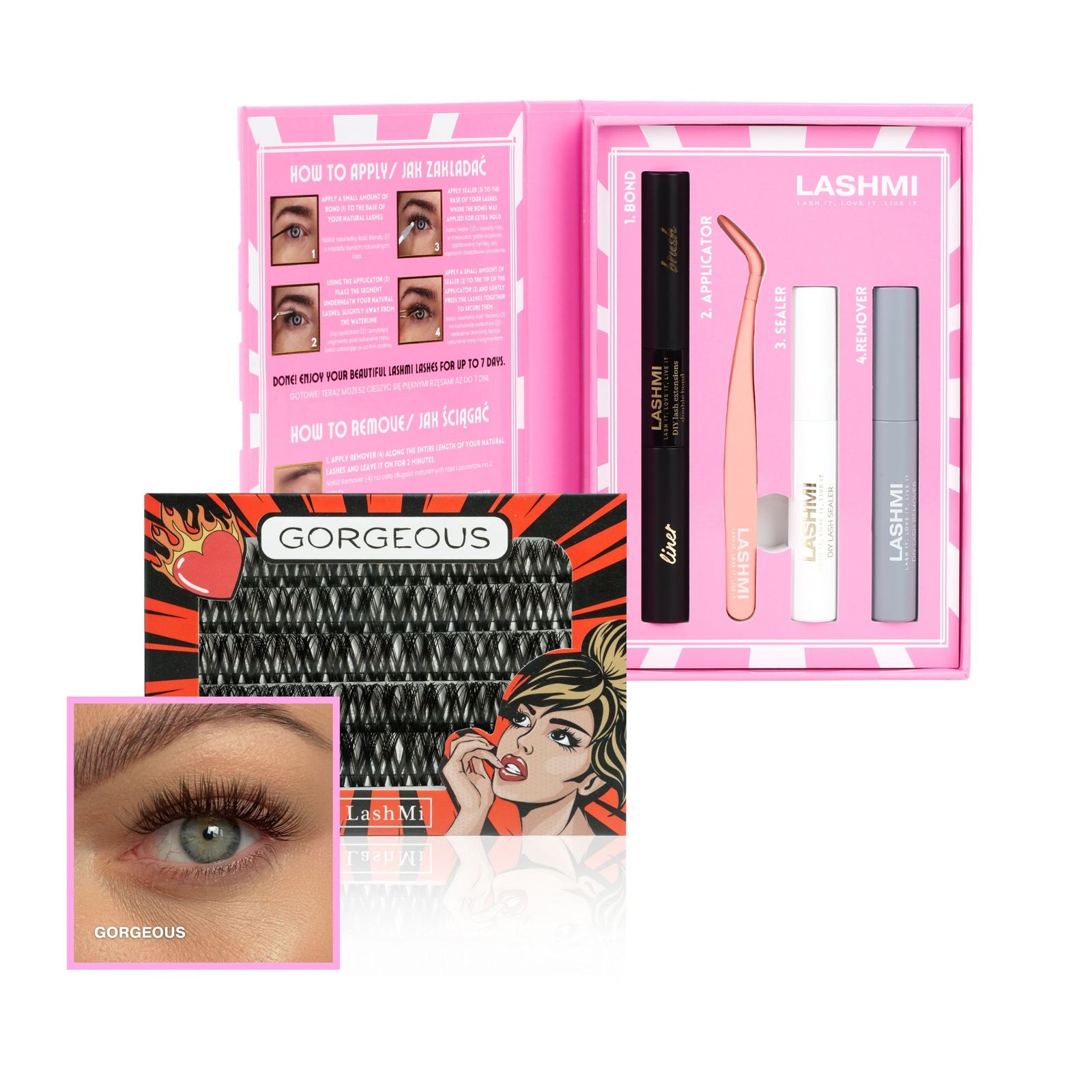 Starter Kit with Cluster Lashes