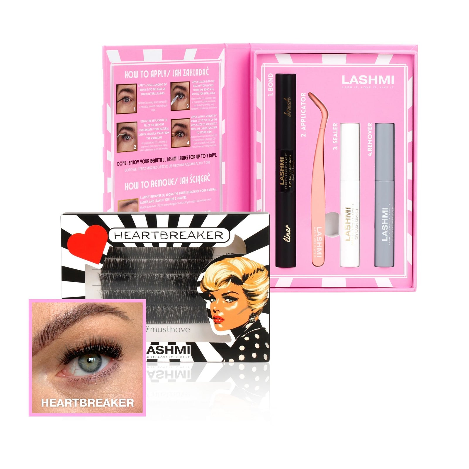Starter Kit with Cluster Lashes