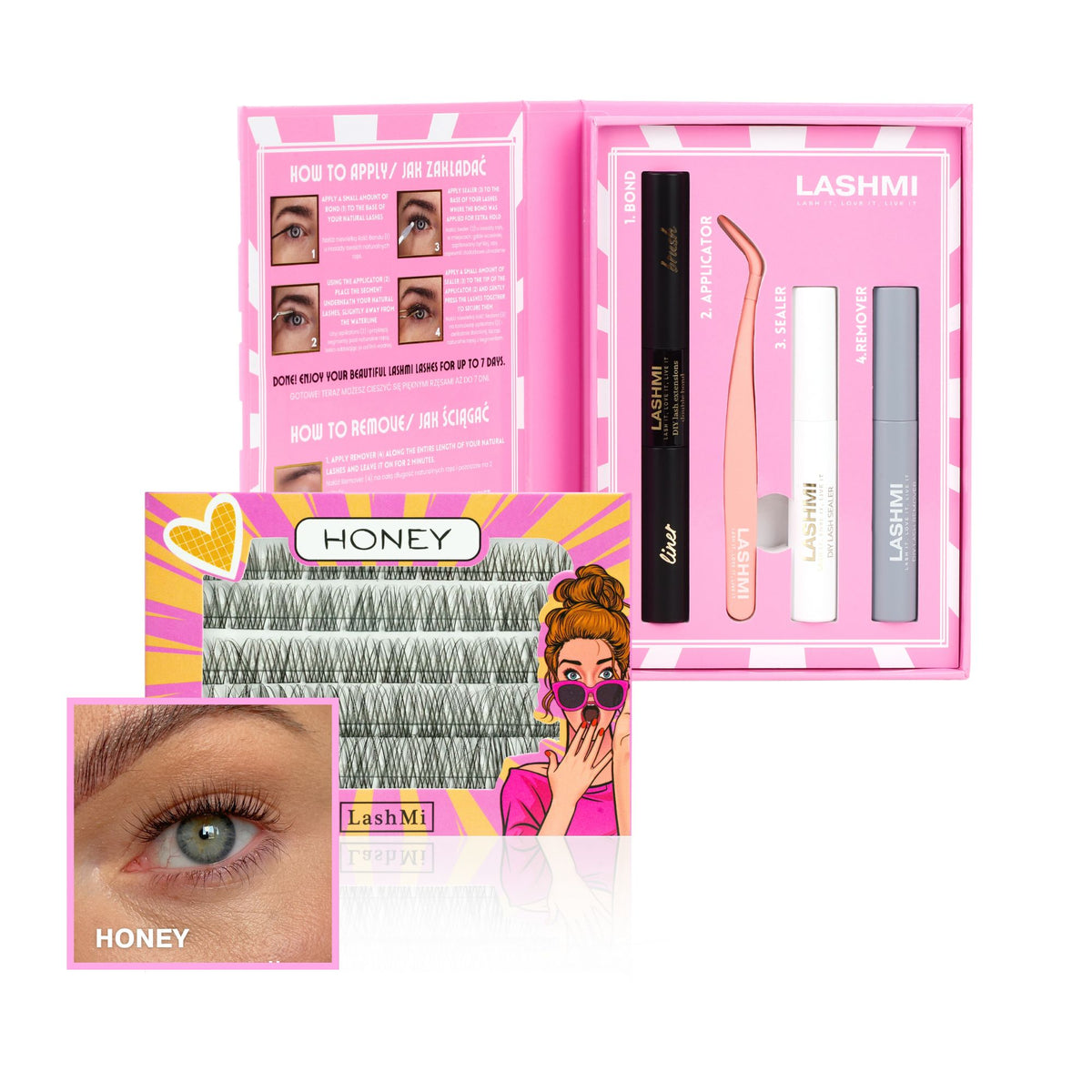 Starter Kit with Cluster Lashes