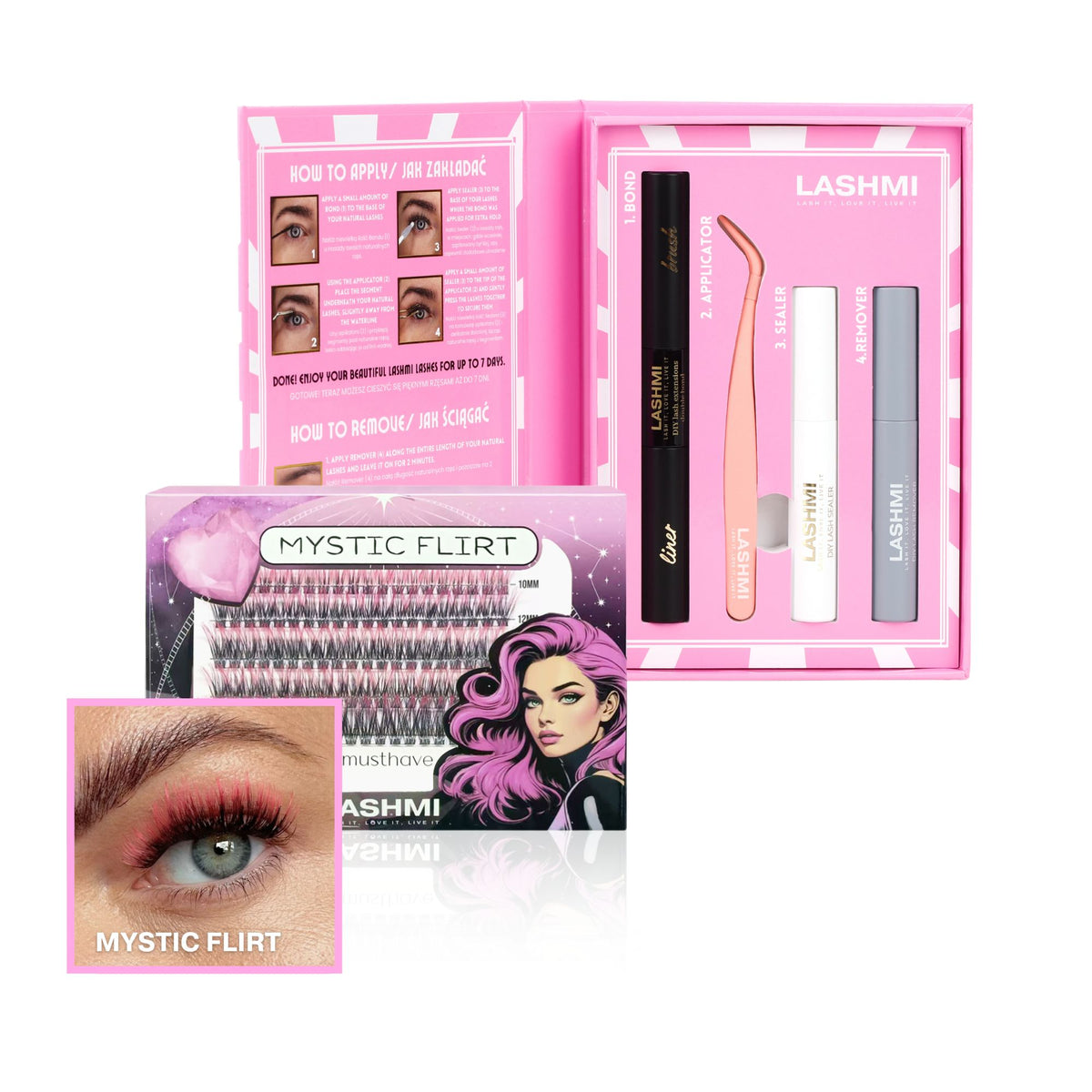 Starter Kit with Cluster Lashes