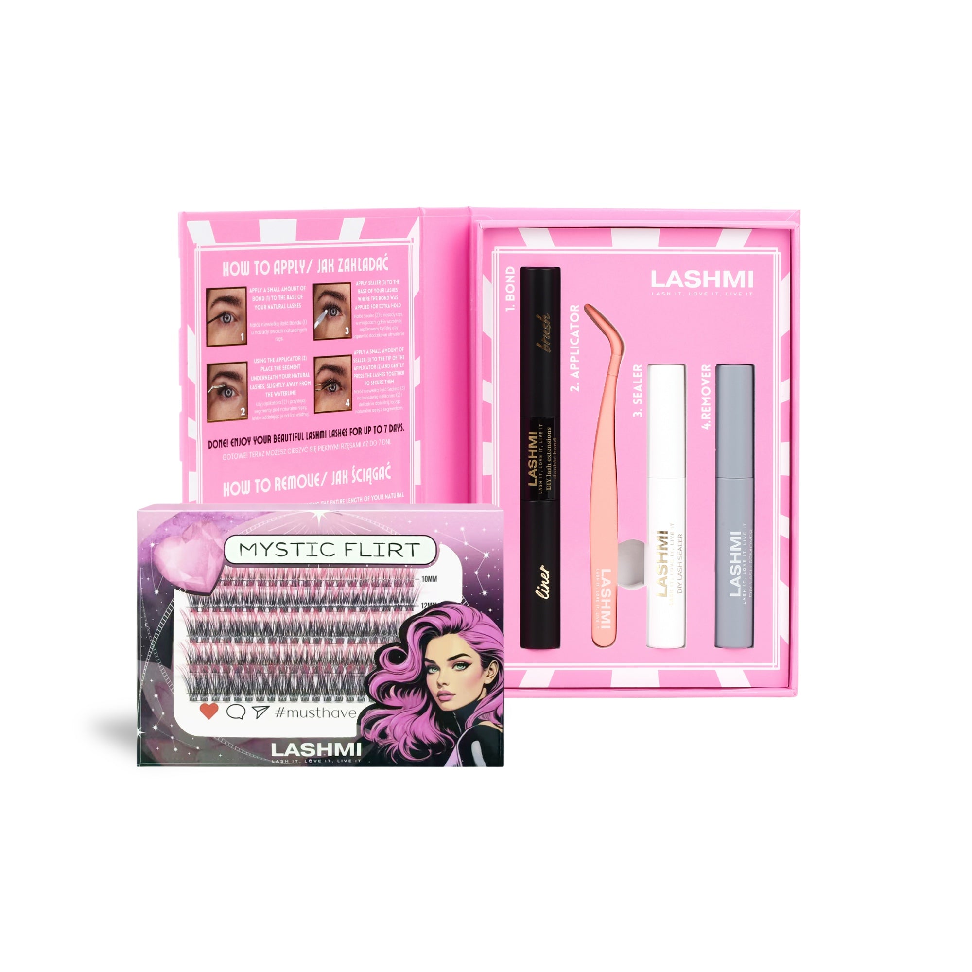 Starter Kit with Cluster Lashes