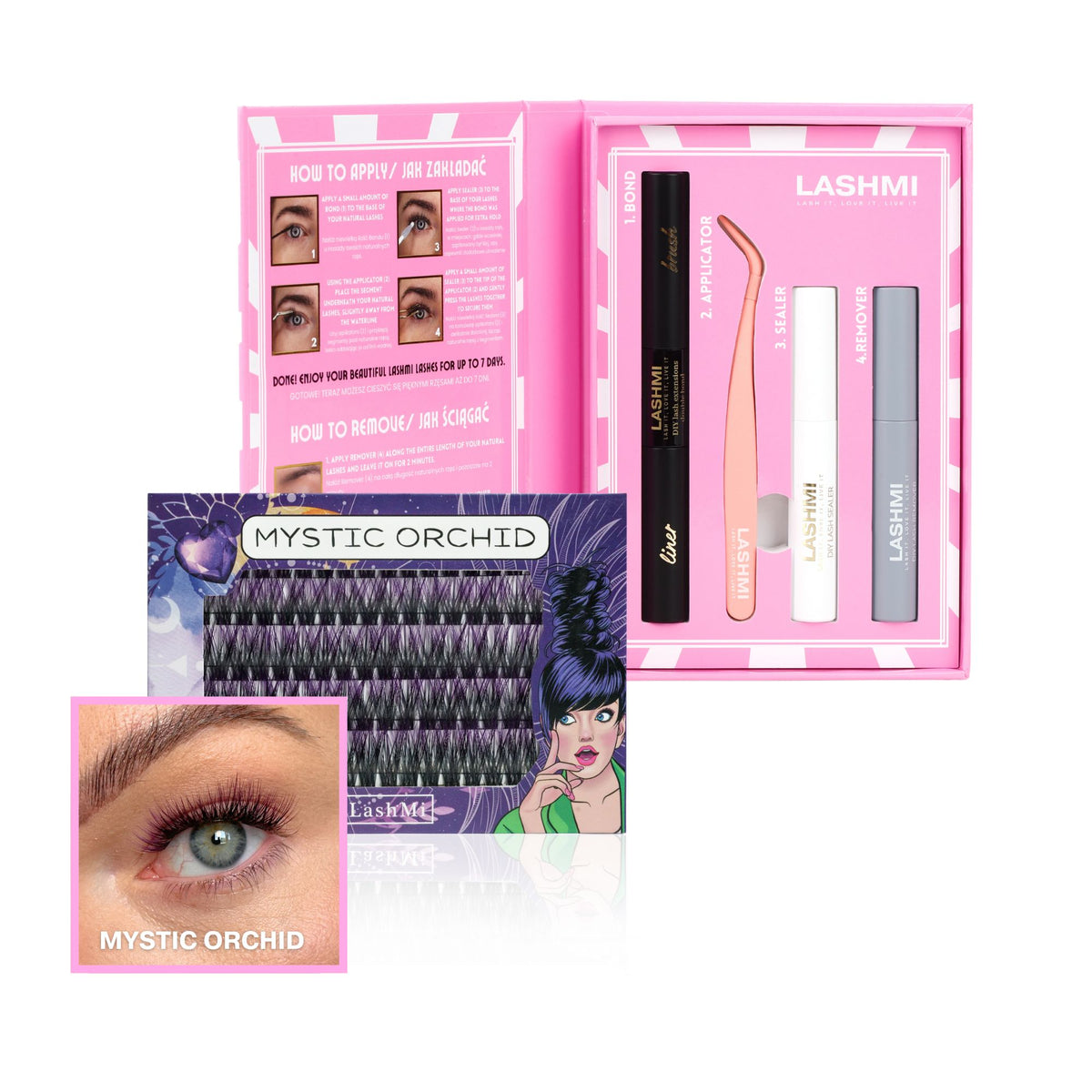 Starter Kit with Cluster Lashes