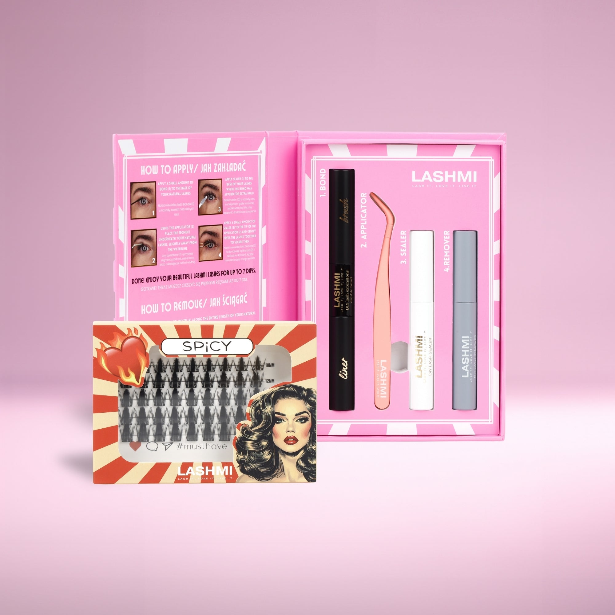 Starter Kit with Cluster Lashes
