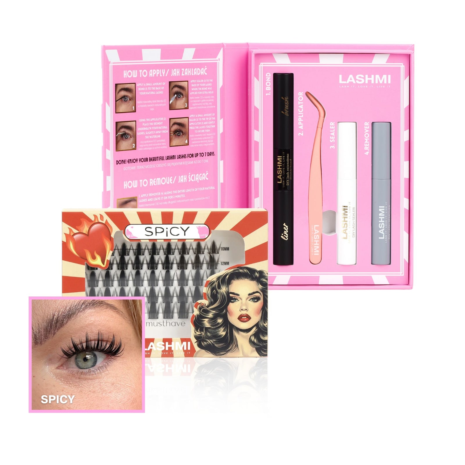 Starter Kit with Cluster Lashes