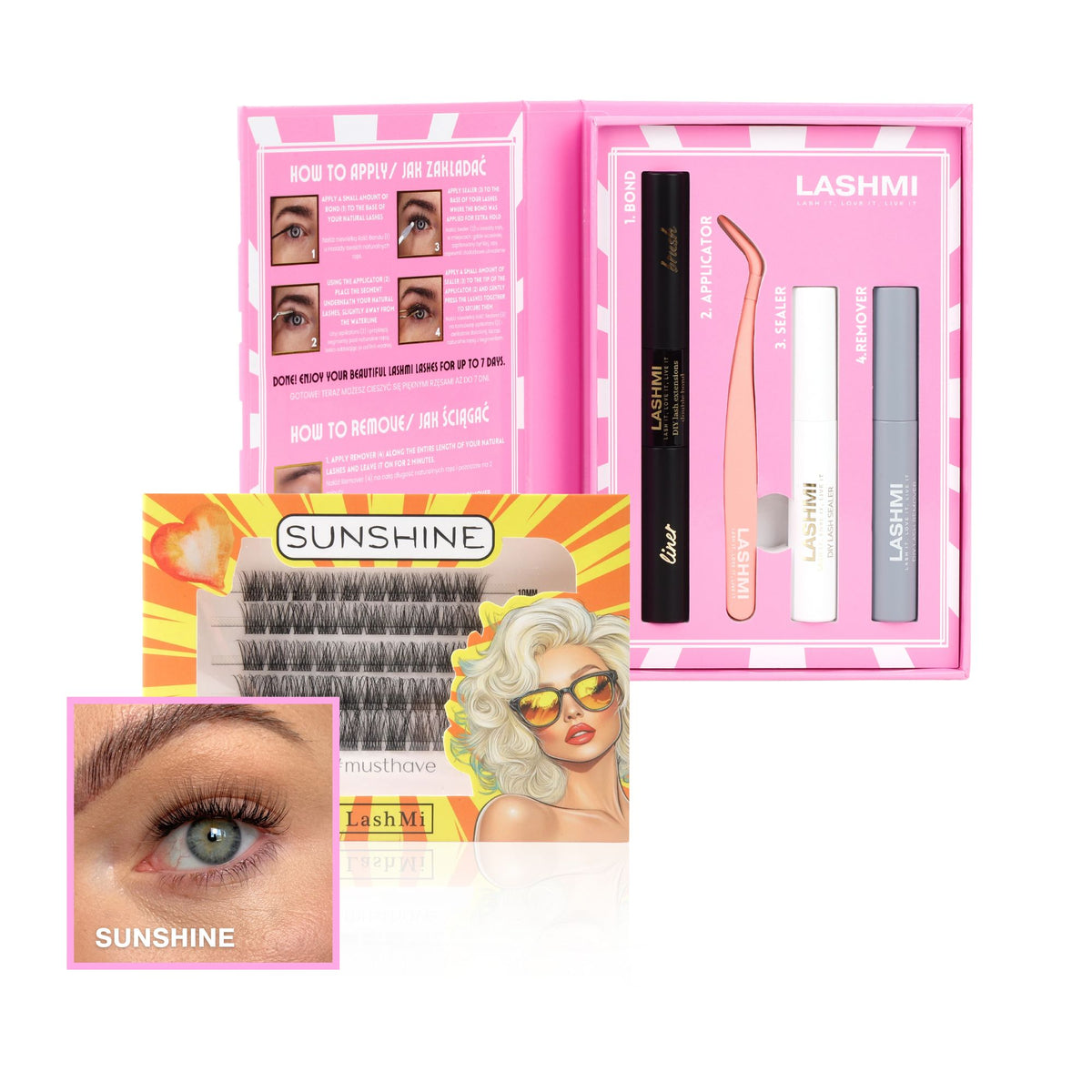 Starter Kit with Cluster Lashes