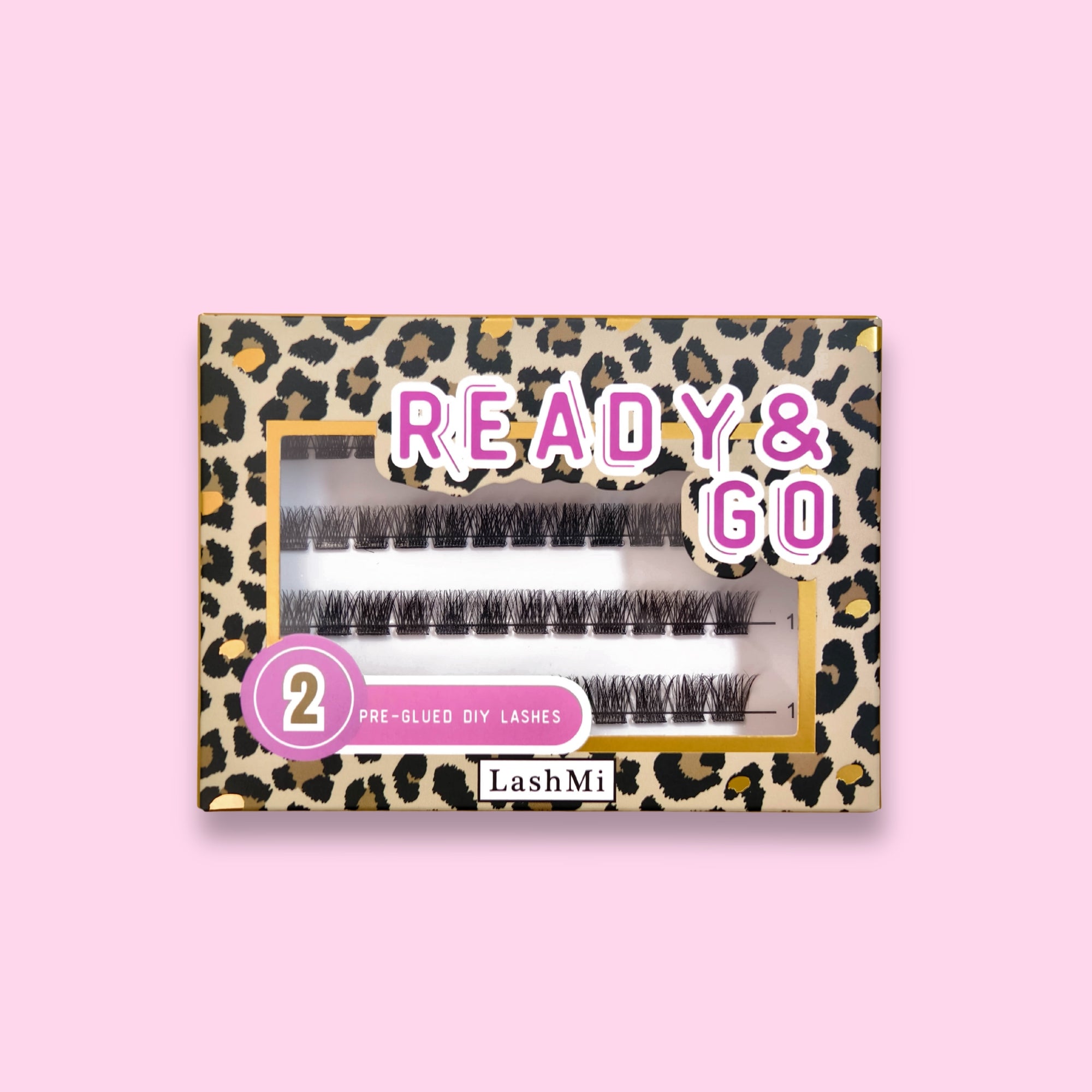 Ready & Go Pre-Glued Lashes, Model 2 (Panther)