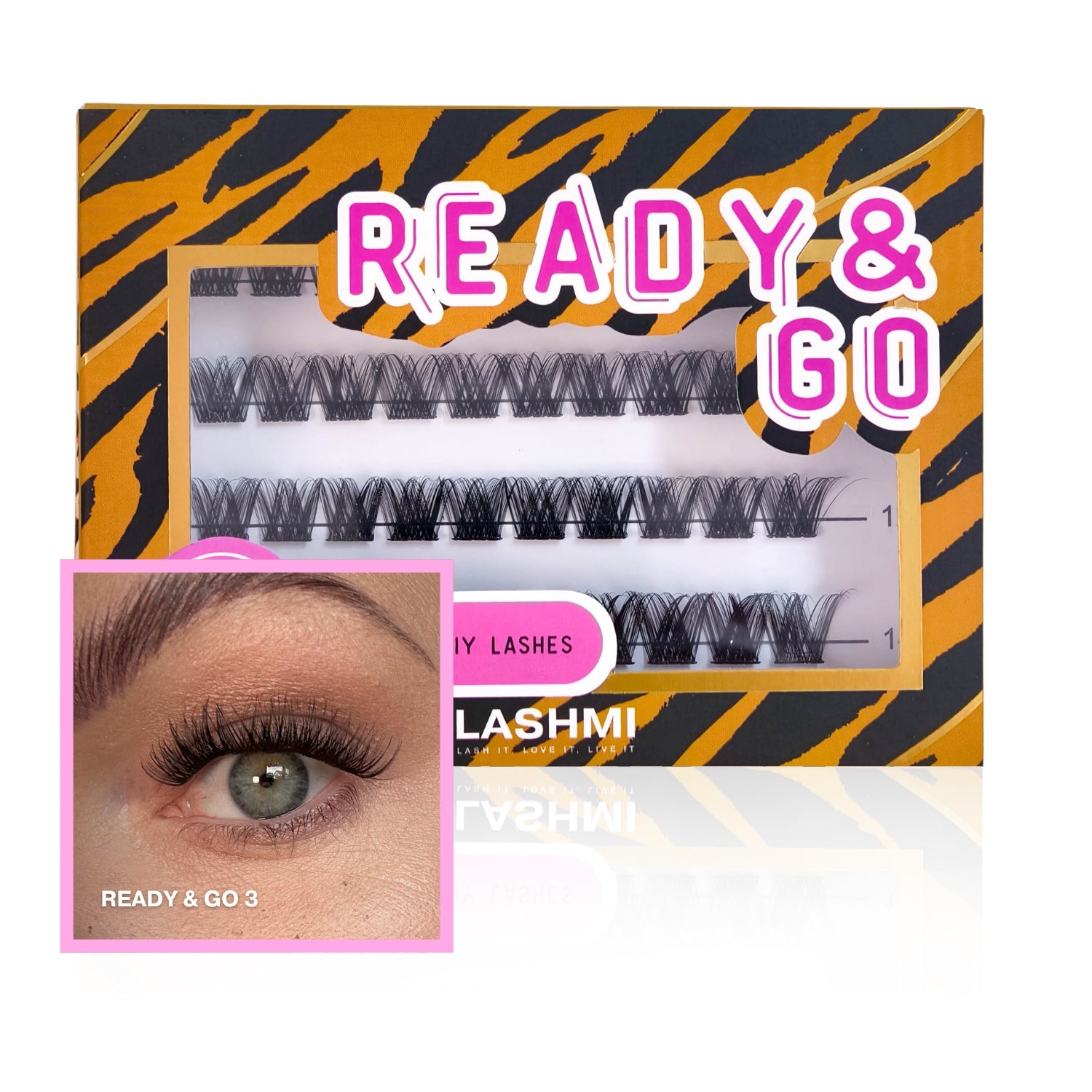 Ready & Go Pre-Glued Lashes Set